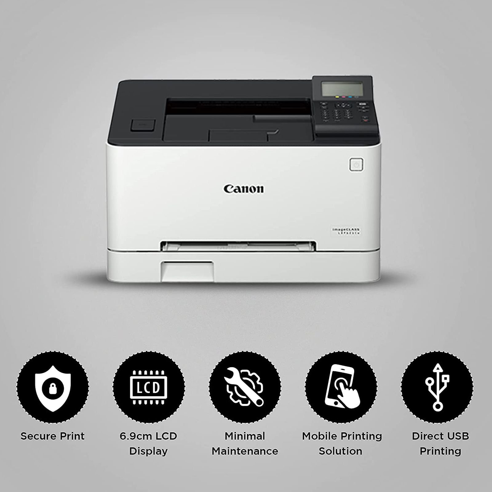 Canon imageCLASS LBP621Cw Wireless Color Laserjet Printer (600 x 600 dpi Printing Resolution, 3104C009AA, White)_3