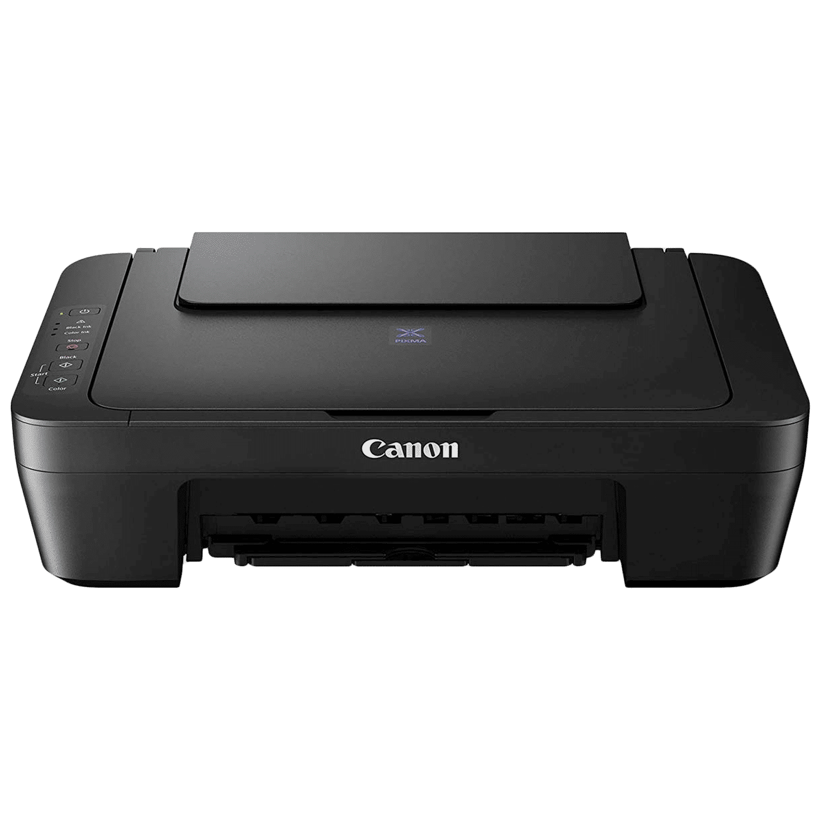 Canon Pixma E410 All in One Inkjet Printer with Quiet Mode (Contact Image Sensor, Black)_1