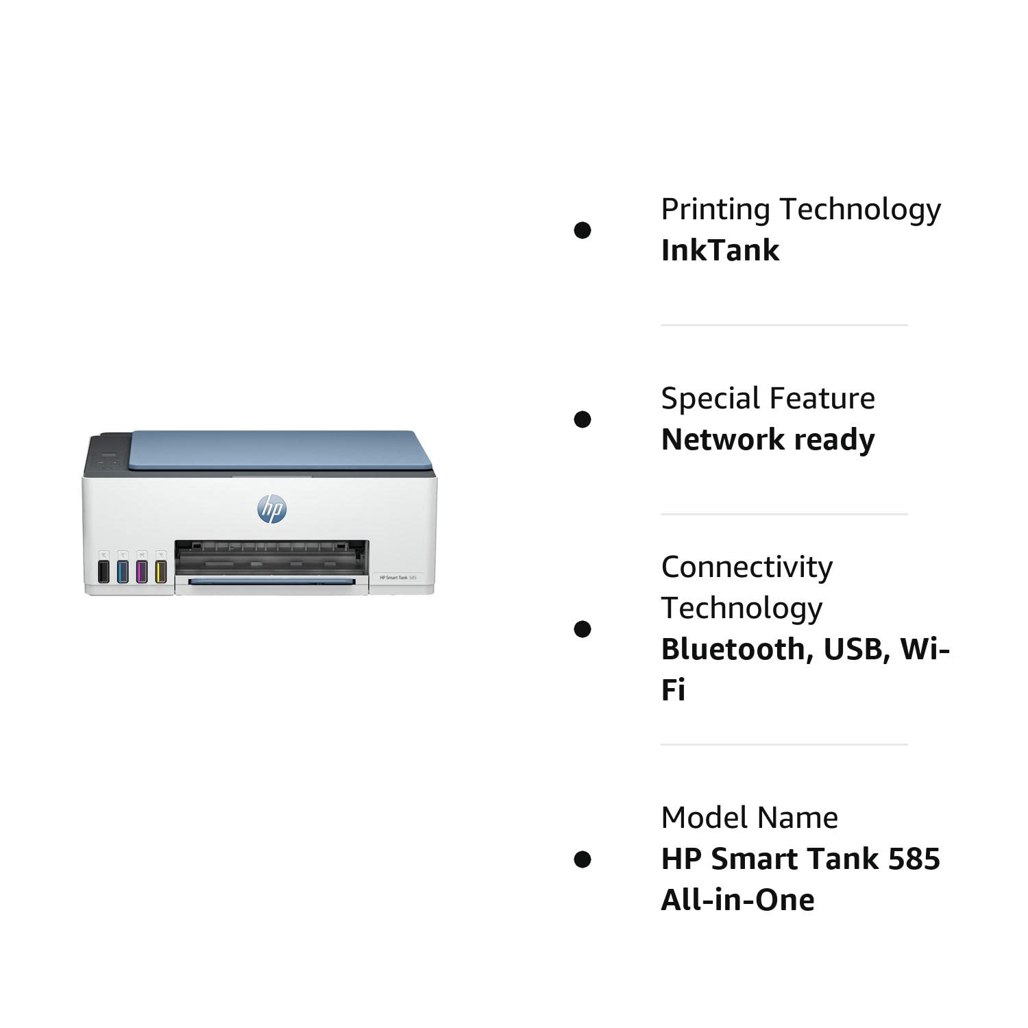 HP Smart Tank 585 All in One Wi-Fi Inkjet Printer with Auto On-Off Technology (Low-on-Ink Sensors, White)_19