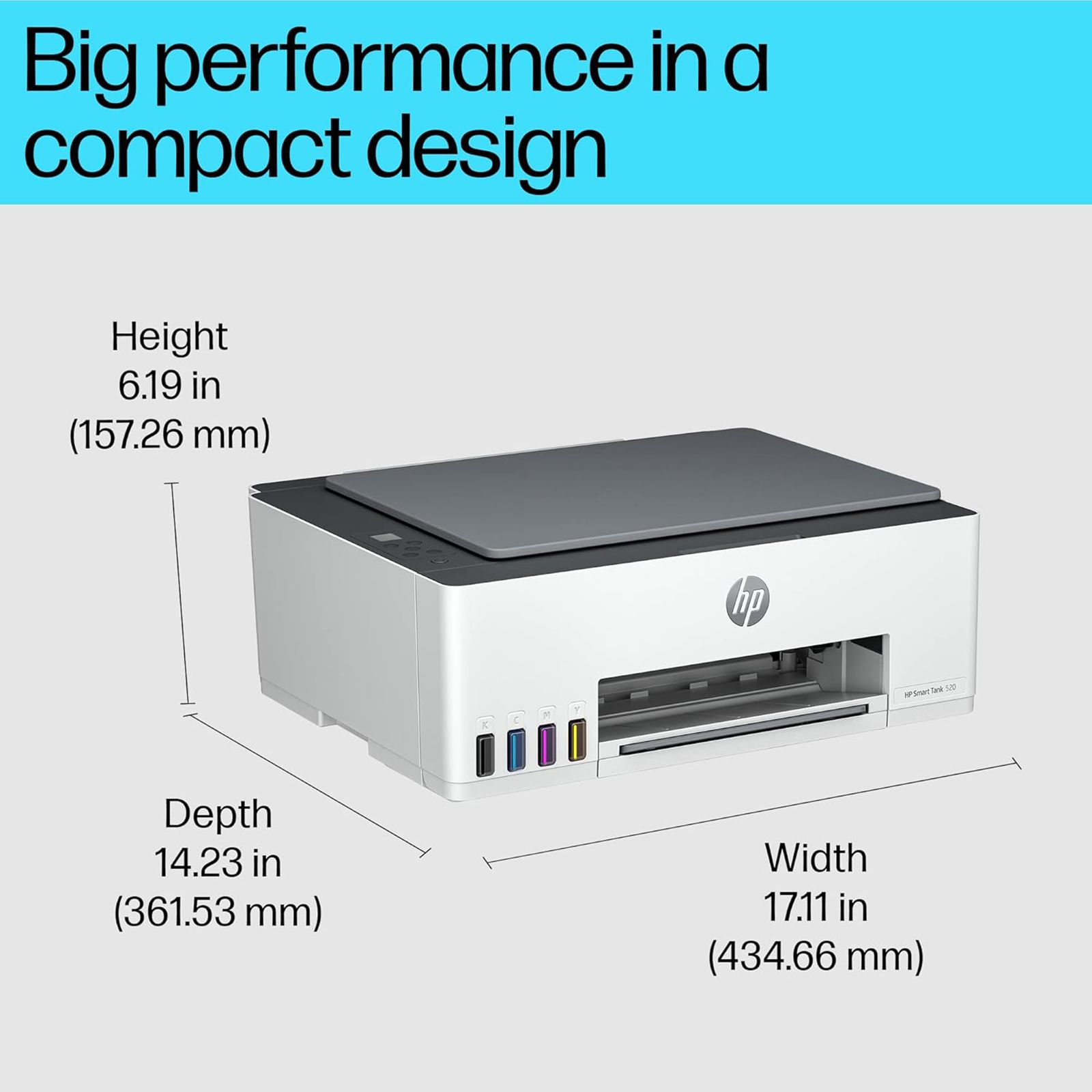 HP Smart Tank 520 All in One Inkjet Printer with Smart Guided Control Panel (Low-on-Ink Sensors, Light Basalt)_15