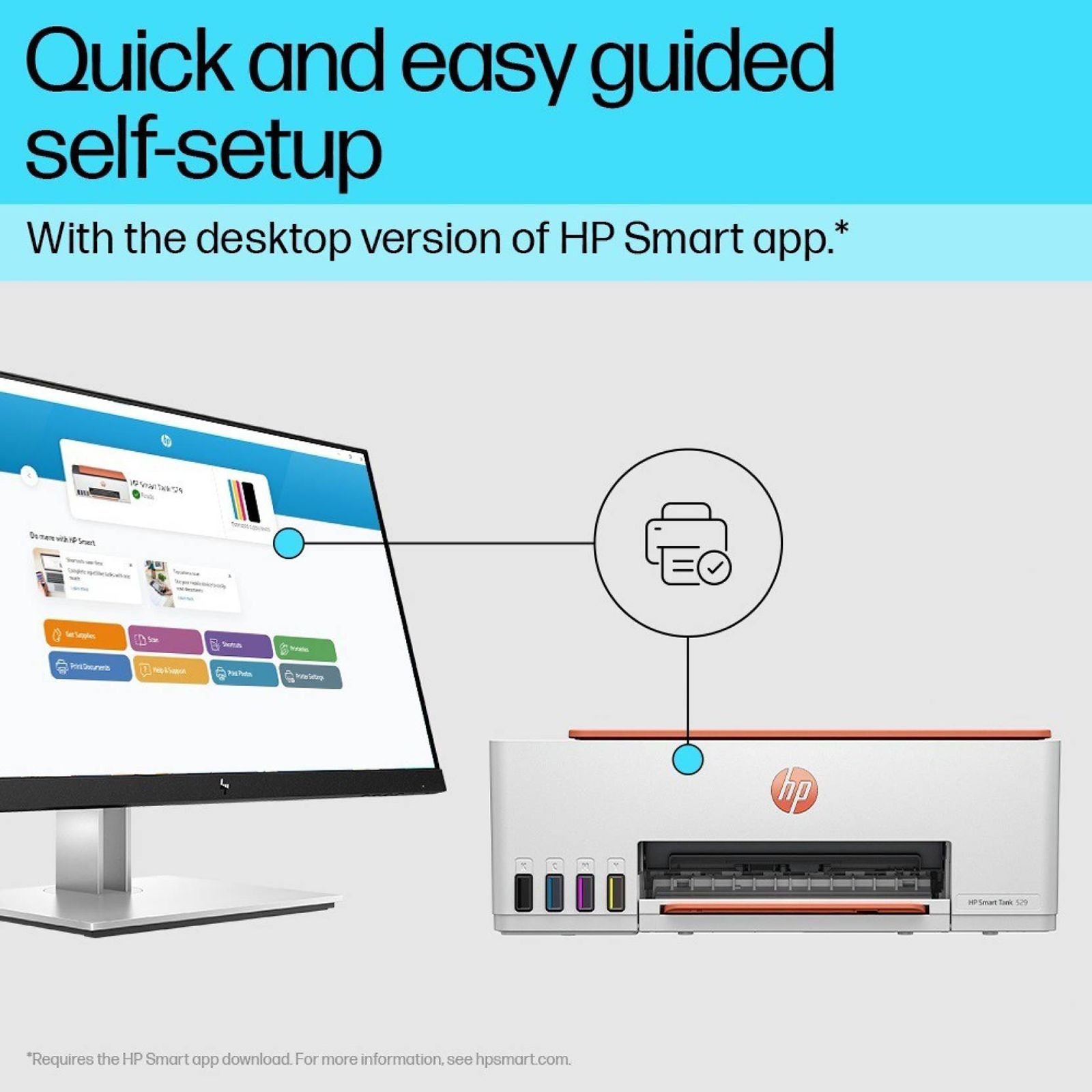 HP Smart Tank 529 Wired Color All-in-One Inkjet Printer (Manual Duplex, 4A8S4A, White)_12