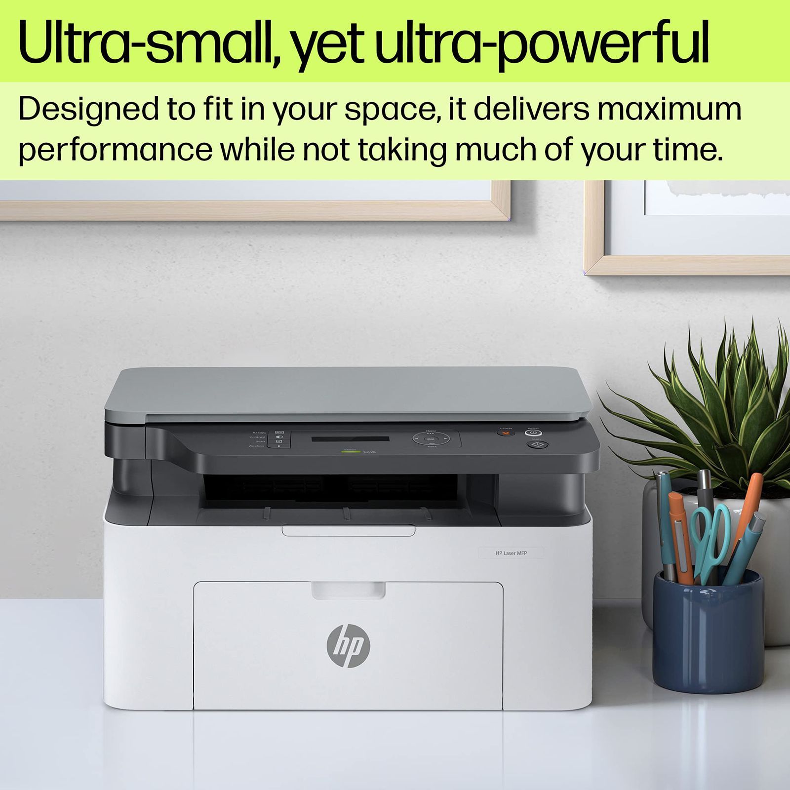 HP Laser MFP 1188A Multi Function Monochrome Laser Printer with 2-Line LCD Display (CIS Sensor, White) HP Laser MFP 1188A Multi Function Monochrome Laser Printer with 2-Line LCD Display (CIS Sensor, White)_6