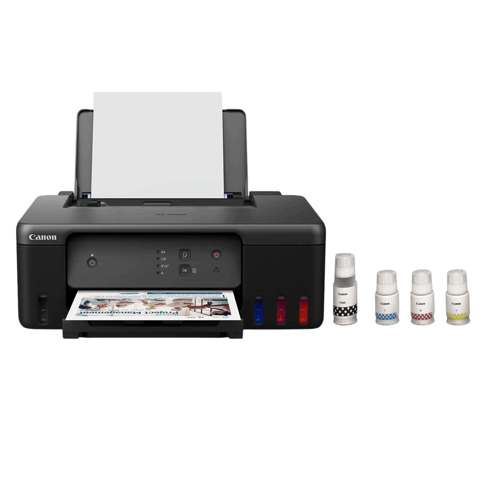 Canon Pixma G1730 Single Function Ink Tank Printer with Small Ink Bottles (Dot Count Ink End Sensor, Black) Canon Pixma G1730 Single Function Ink Tank Printer with Small Ink Bottles (Dot Count Ink End Sensor, Black)_5