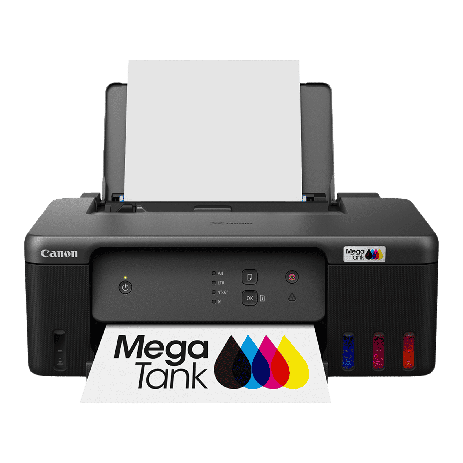 Canon Pixma G1737 Single Function Ink Tank Printer with 4 Ink Bottles Included (Low Cost Printing, Black)_4