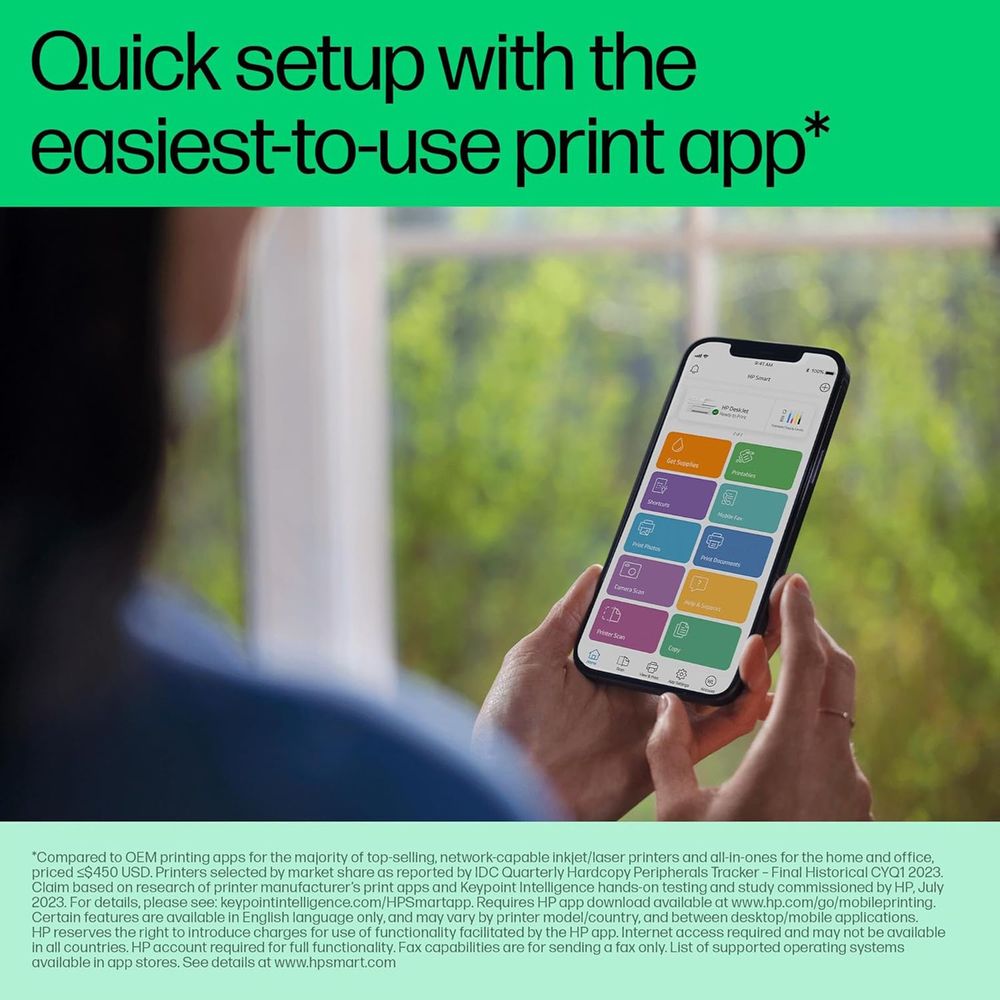Buy HP DeskJet Ink Advantage 4278 All in One Wi-Fi Inkjet Printer with ...