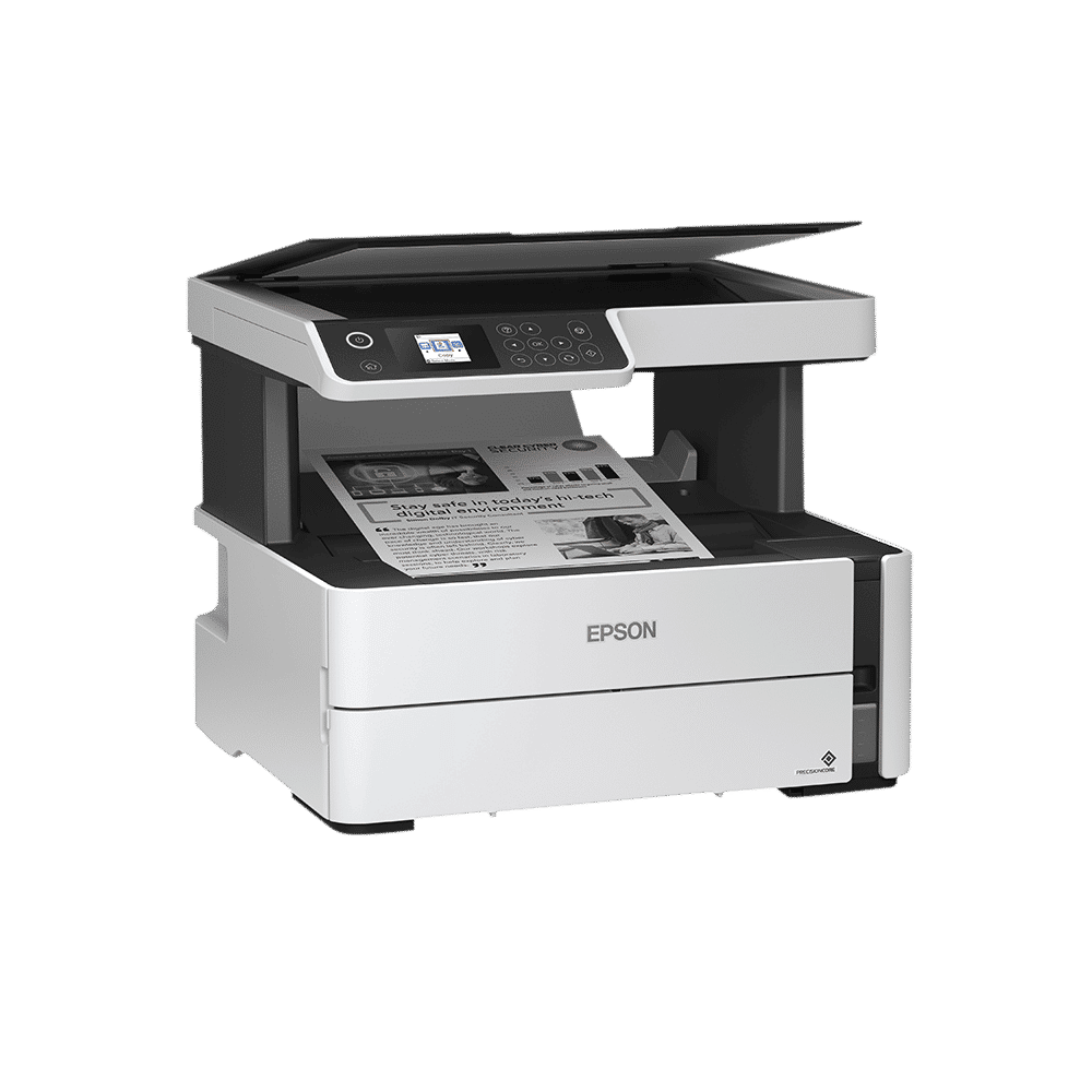 EPSON EcoTank M2140 All in One Monochrome Ink Tank Printer with Cutting-edge Printhead Technology (Auto Duplex Printing, White)_2