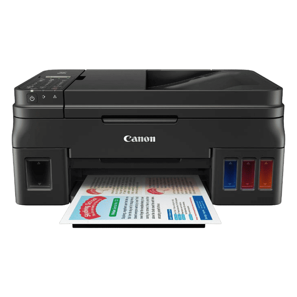  Canon PIXMA G4010 All in One Wi-Fi Ink Tank Printer with Fax for High Volume Printing (Contact Image Sensor, Black)_9