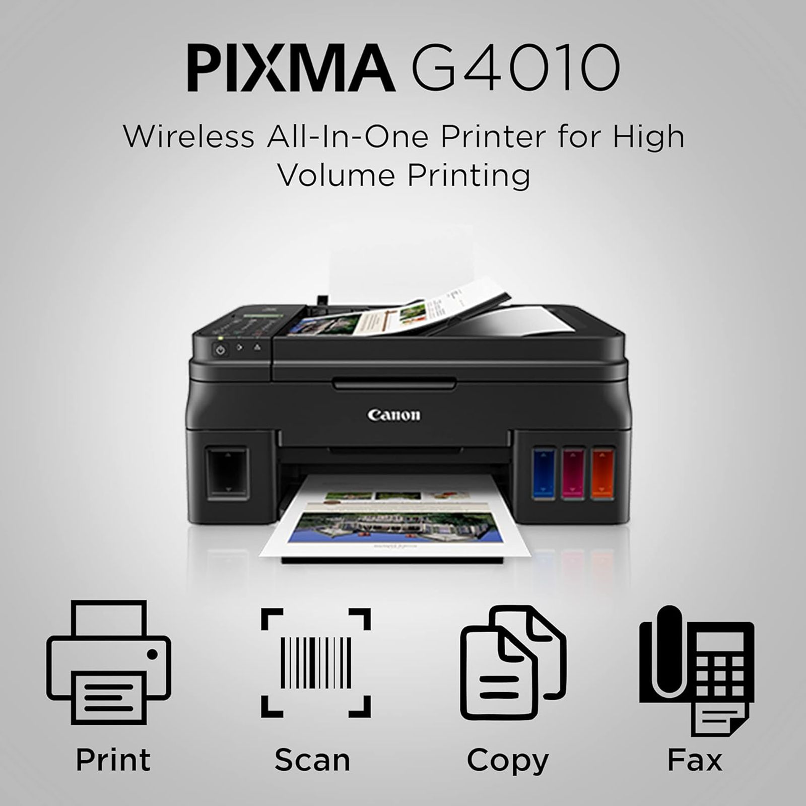  Canon PIXMA G4010 All in One Wi-Fi Ink Tank Printer with Fax for High Volume Printing (Contact Image Sensor, Black)_12