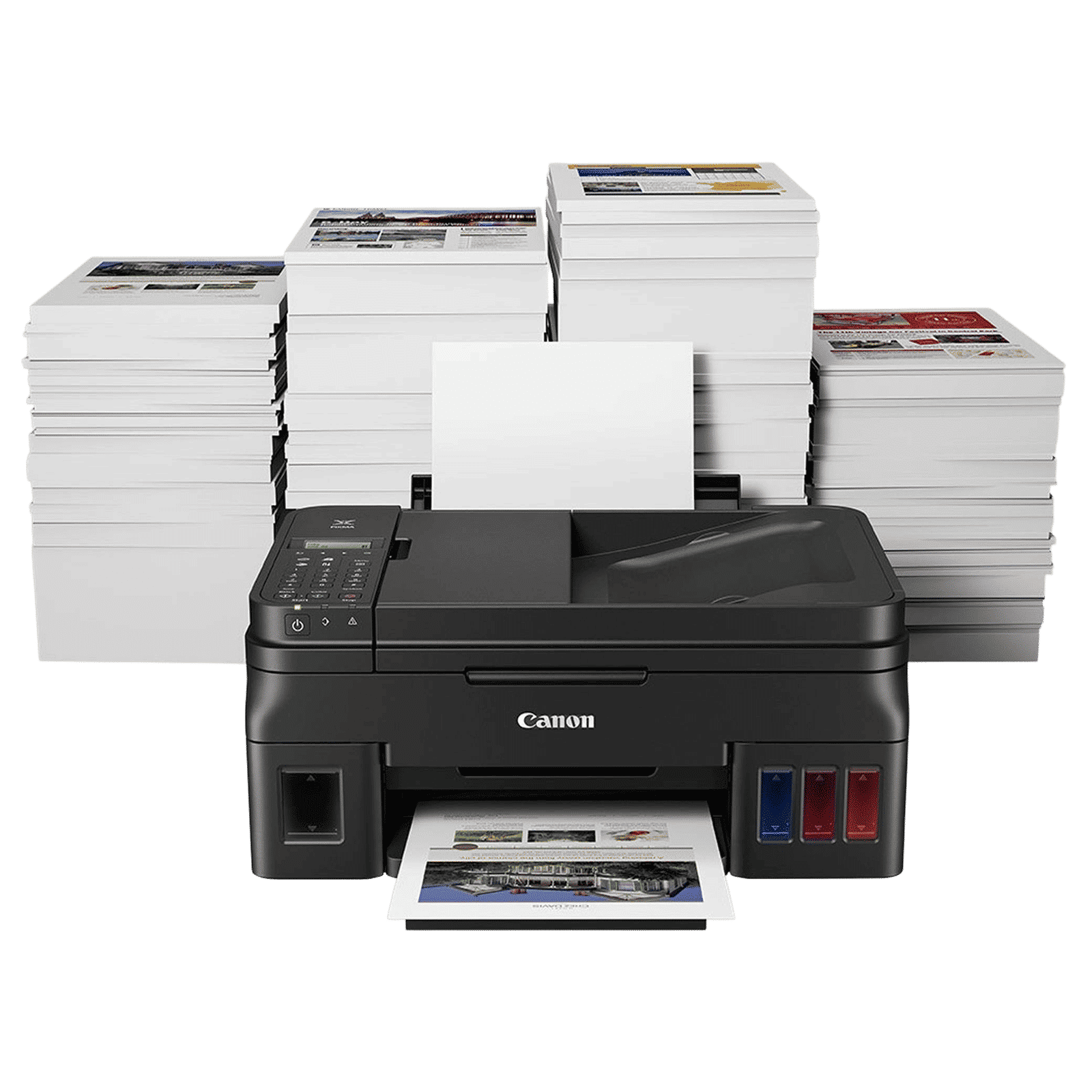  Canon PIXMA G4010 All in One Wi-Fi Ink Tank Printer with Fax for High Volume Printing (Contact Image Sensor, Black)_6