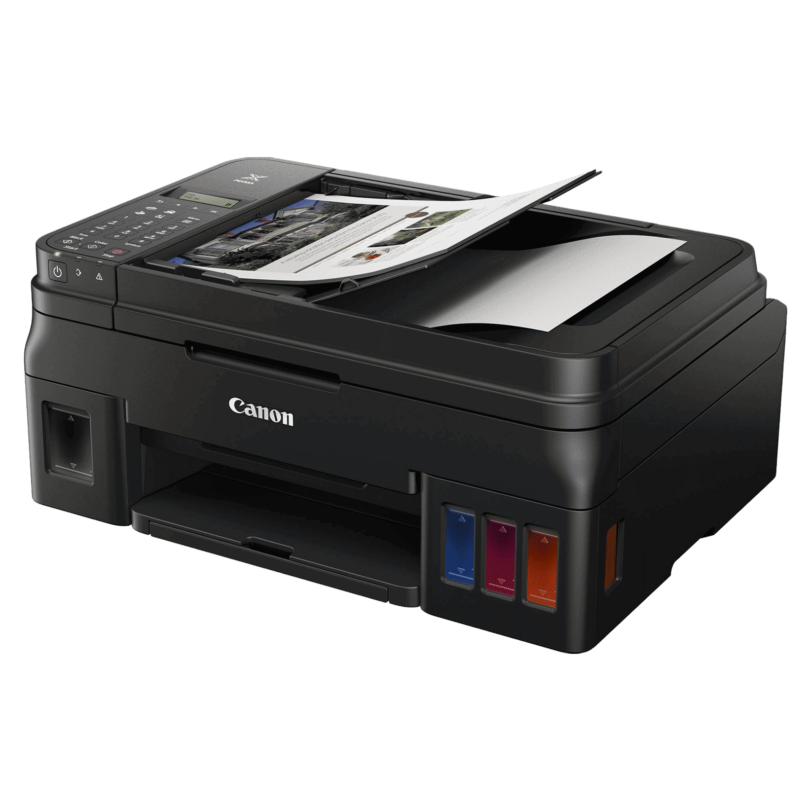  Canon PIXMA G4010 All in One Wi-Fi Ink Tank Printer with Fax for High Volume Printing (Contact Image Sensor, Black)_7