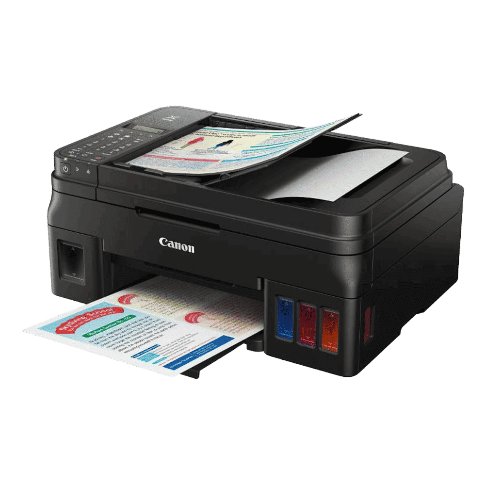  Canon PIXMA G4010 All in One Wi-Fi Ink Tank Printer with Fax for High Volume Printing (Contact Image Sensor, Black)_8
