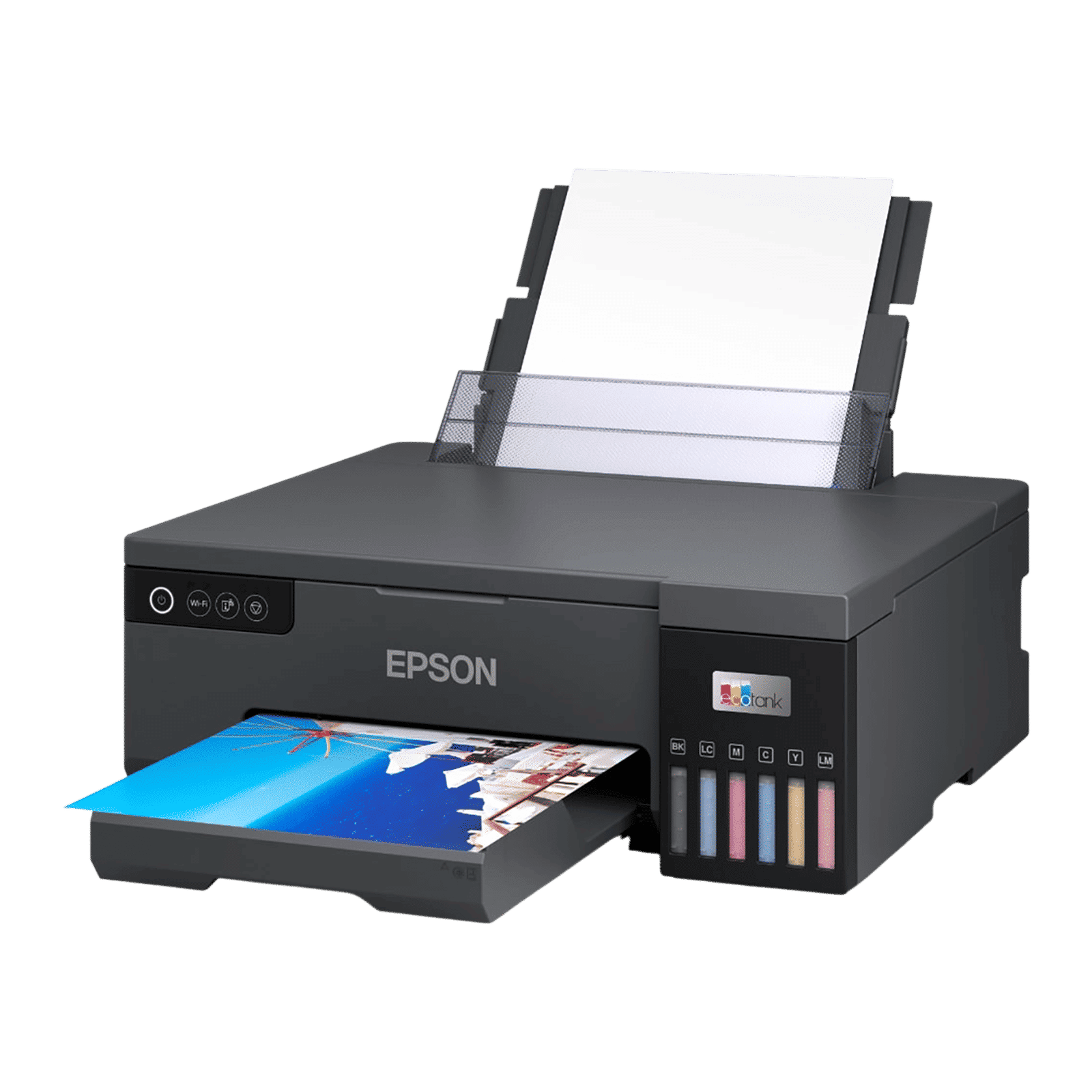 EPSON EcoTank L8050 Single Function Wi-Fi Ink Tank Printer with Heat-Free Technology (High-yield Ink Bottles, Black)_3