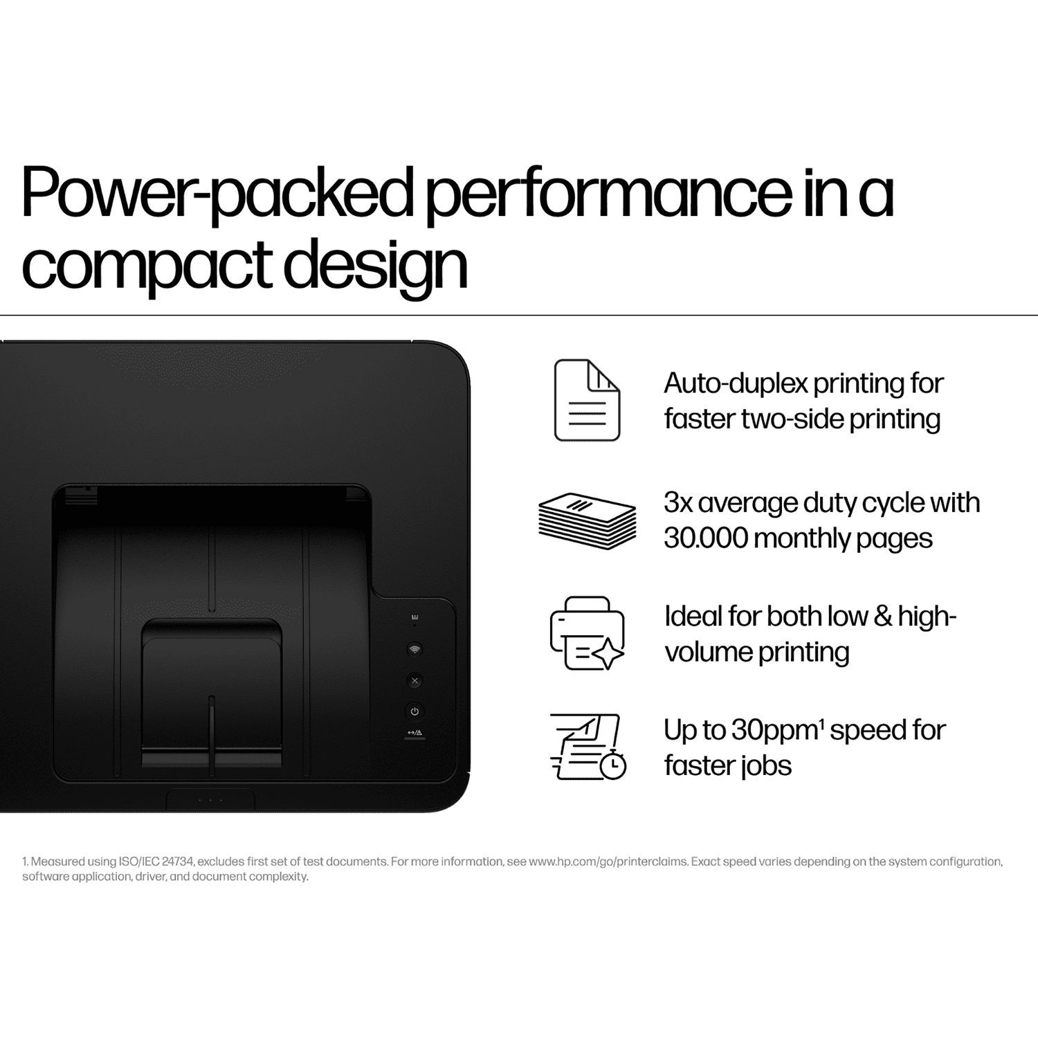 HP 303dw Single Function Wi-Fi Monochrome Laser Printer with Auto Duplex (4 Lights, Black) HP 303dw Single Function Wi-Fi Monochrome Laser Printer with Auto Duplex (4 Lights, Black)_6