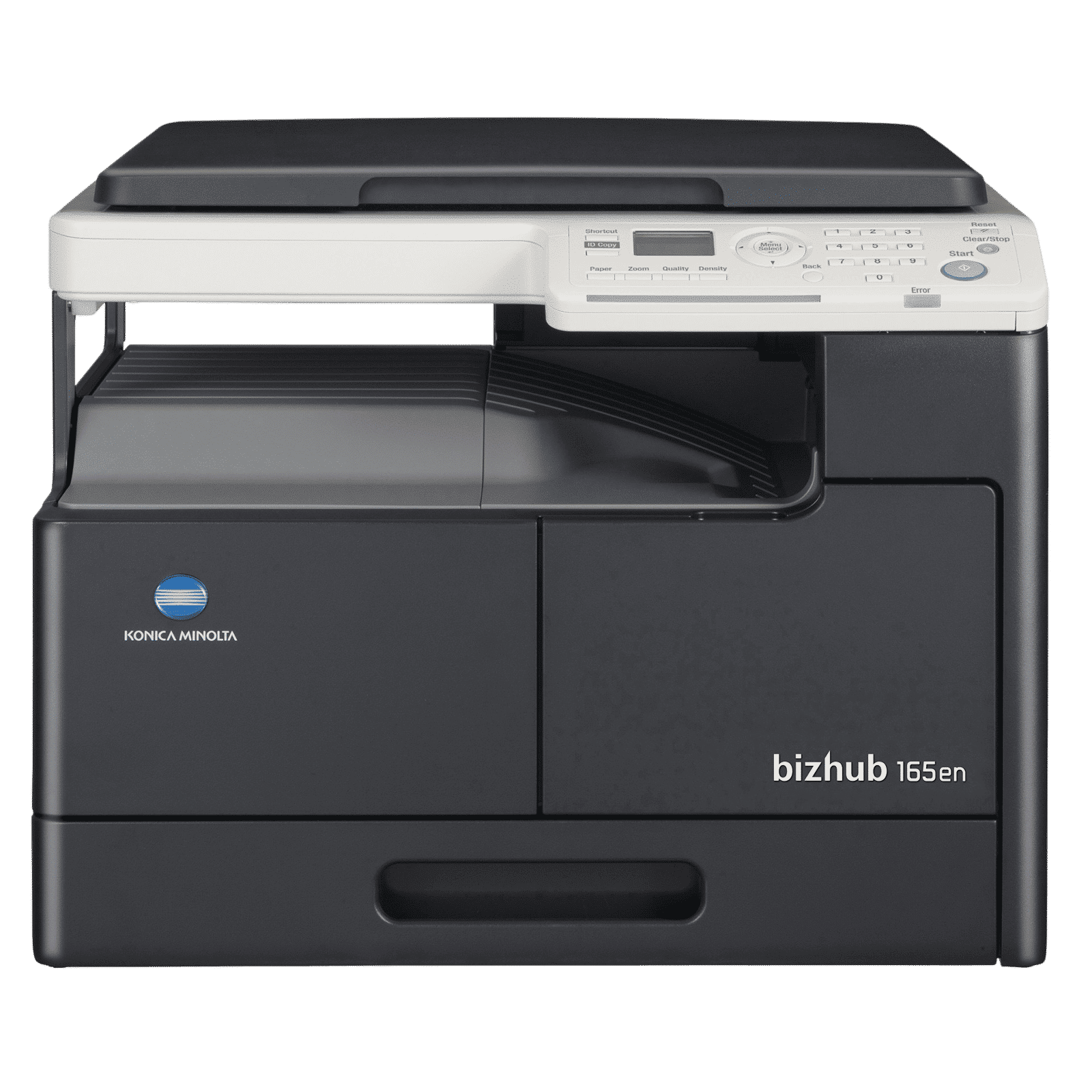 KONICA bizhub 165en Multi Function Monochrome Laser Printer with Simitri HD Toner (LED Status Display, Black)_1