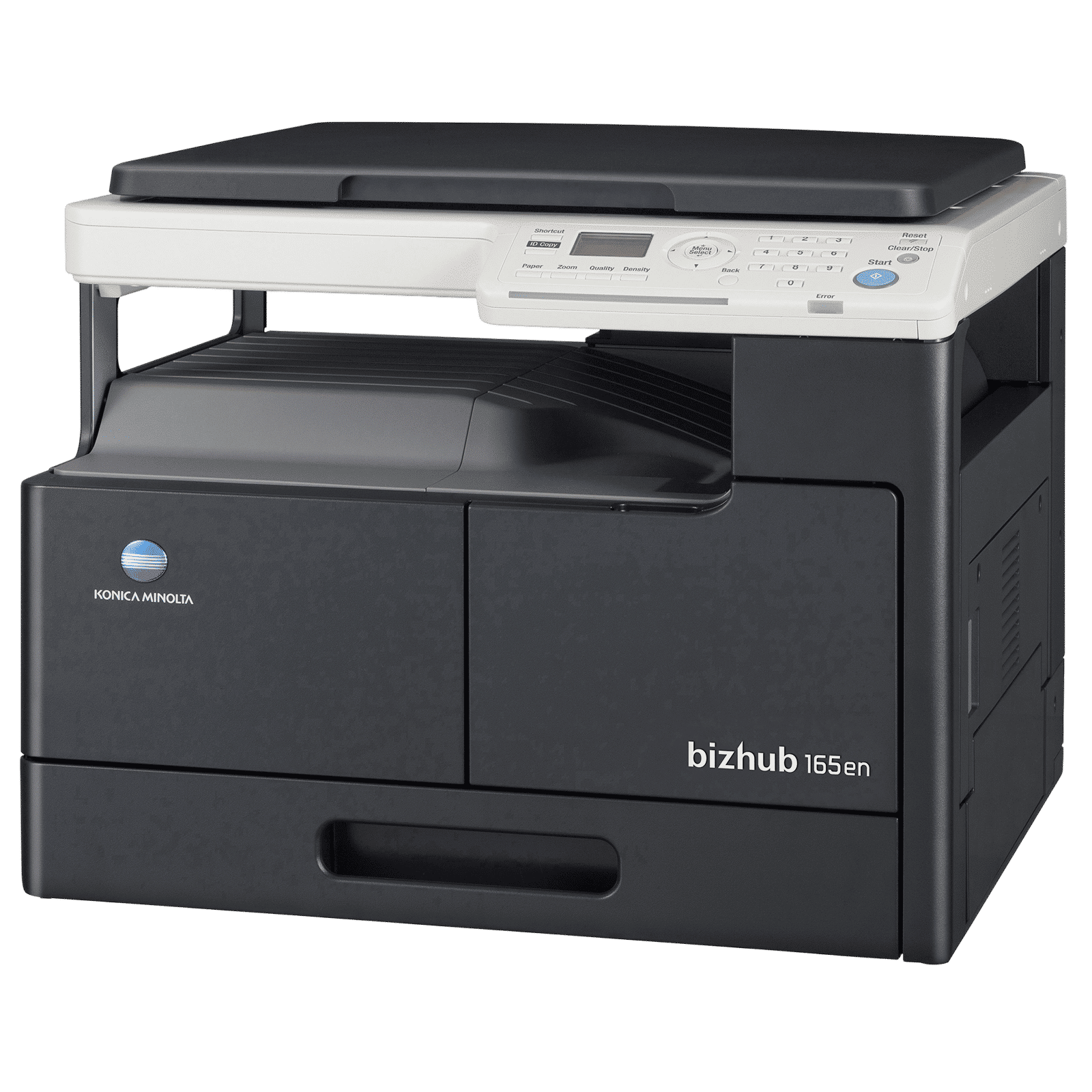 KONICA bizhub 165en Multi Function Monochrome Laser Printer with Simitri HD Toner (LED Status Display, Black)_2