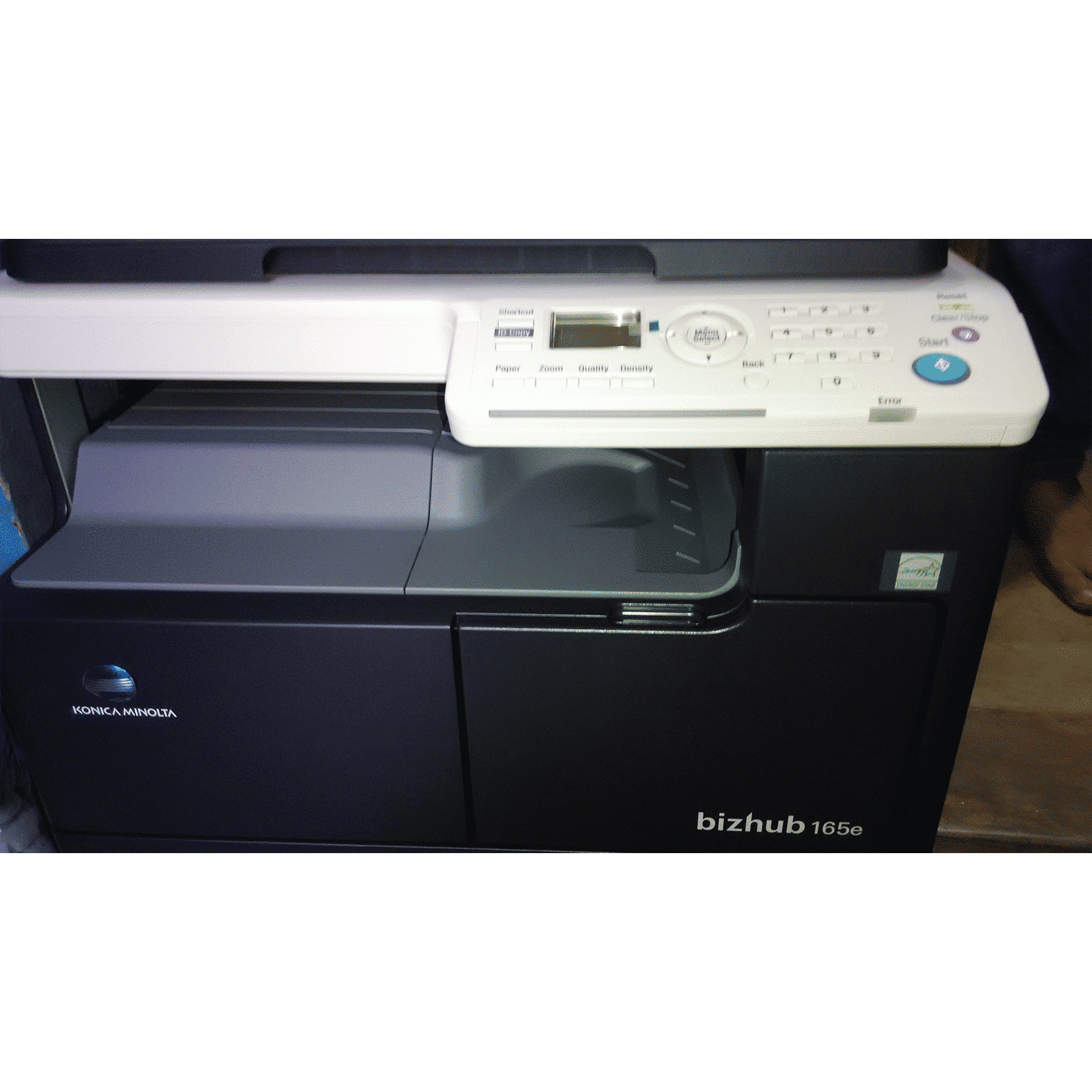 KONICA bizhub 165en Multi Function Monochrome Laser Printer with Simitri HD Toner (LED Status Display, Black)_3