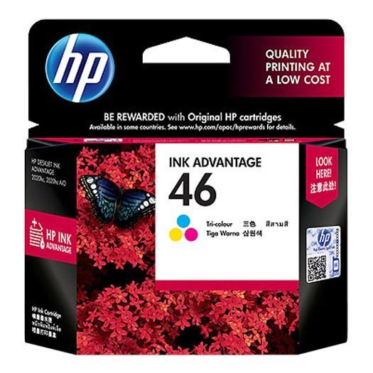 HP 46 Original Ink Advantage Cartridge (CZ638AA, Tri-color)_1