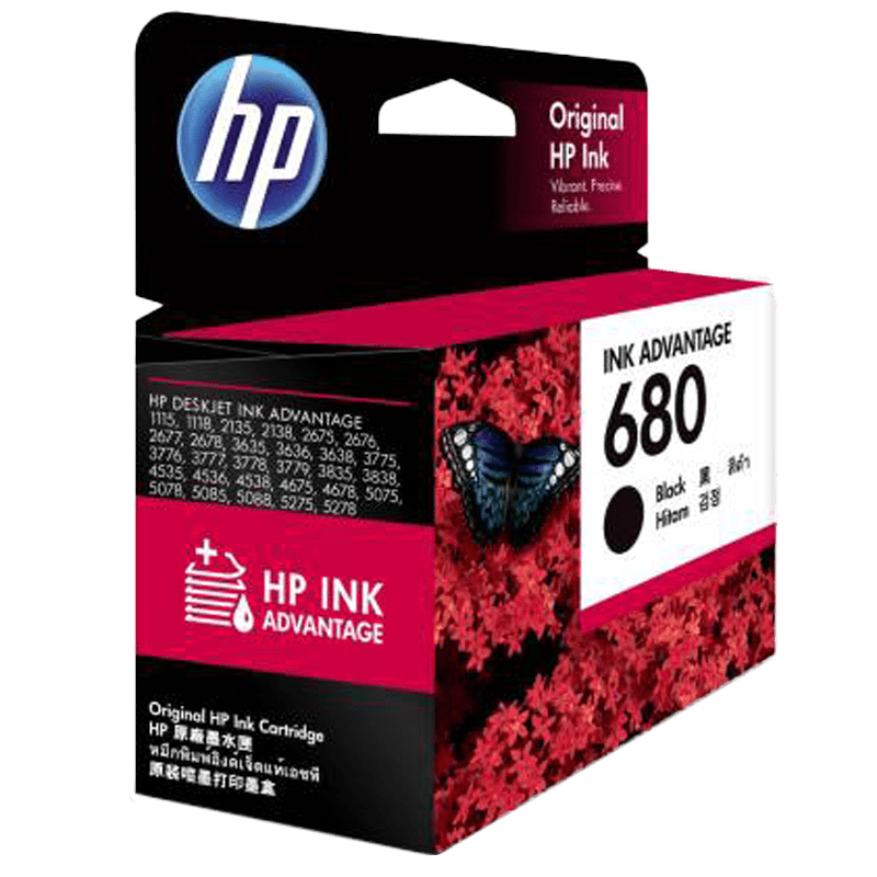 HP 680 Original Ink Advantage Cartridge (F6V27AA, Black)_4