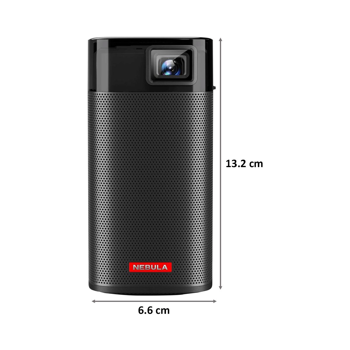 ANKER Nebula Apollo HD DLP Projector With Remote (480 Lumens, Wi-Fi, Black)_2