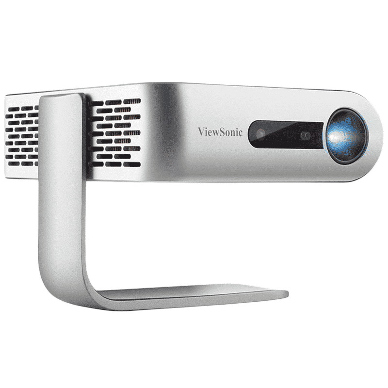 ViewSonic M1 Full HD LED Projector With Remote (250 Lumens, USB, Silver)_4