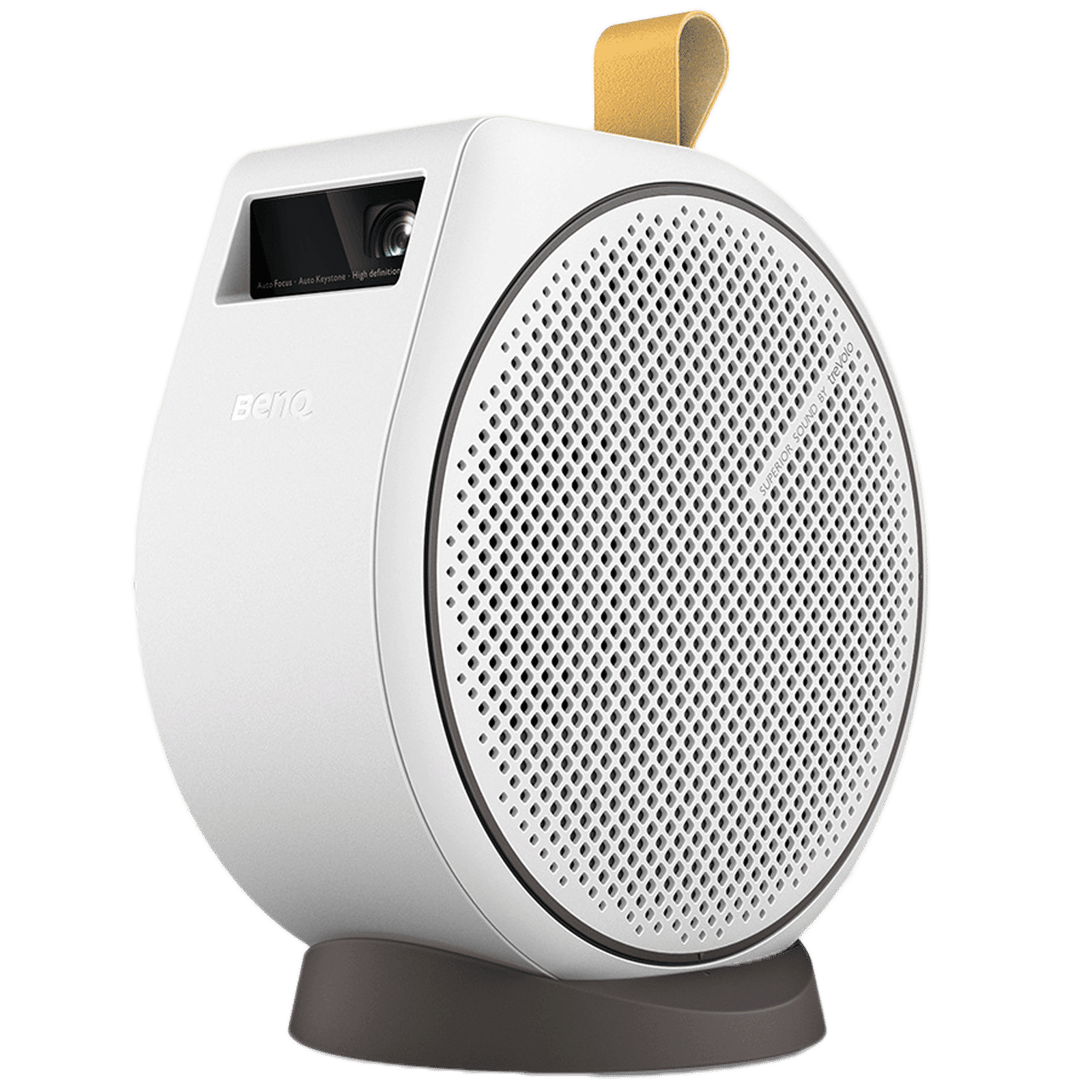 BenQ Portable HD DLP Projector (300 ANSI Lumens, USB 3.0 (Type-C), Wi-Fi Enabled, GV30, White)_2