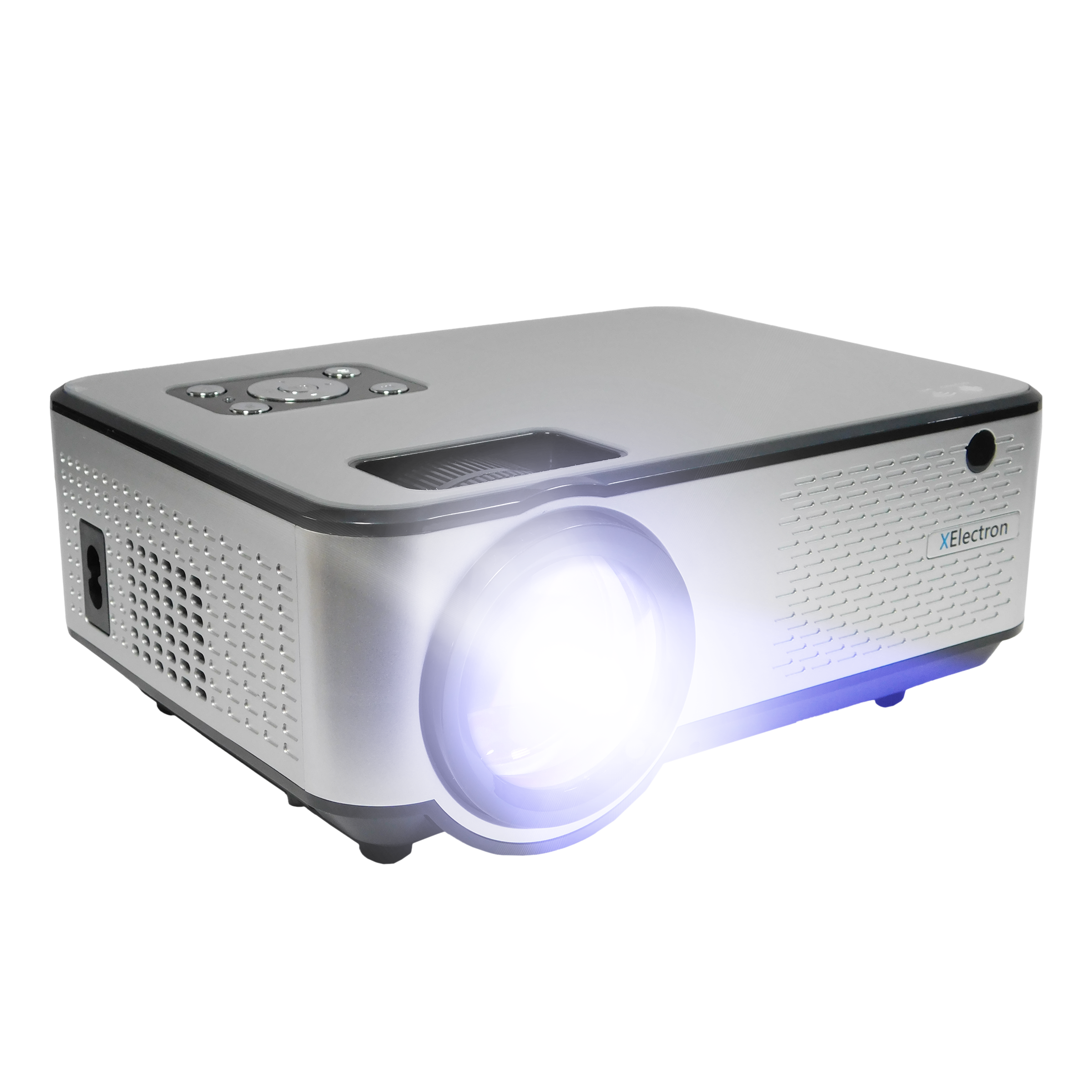 XElectron C9 Android Full HD LED Projector (3800 Lumens, USB + HDMI + AV + VGA Ports, Bluetooth Connectivity, White)_10