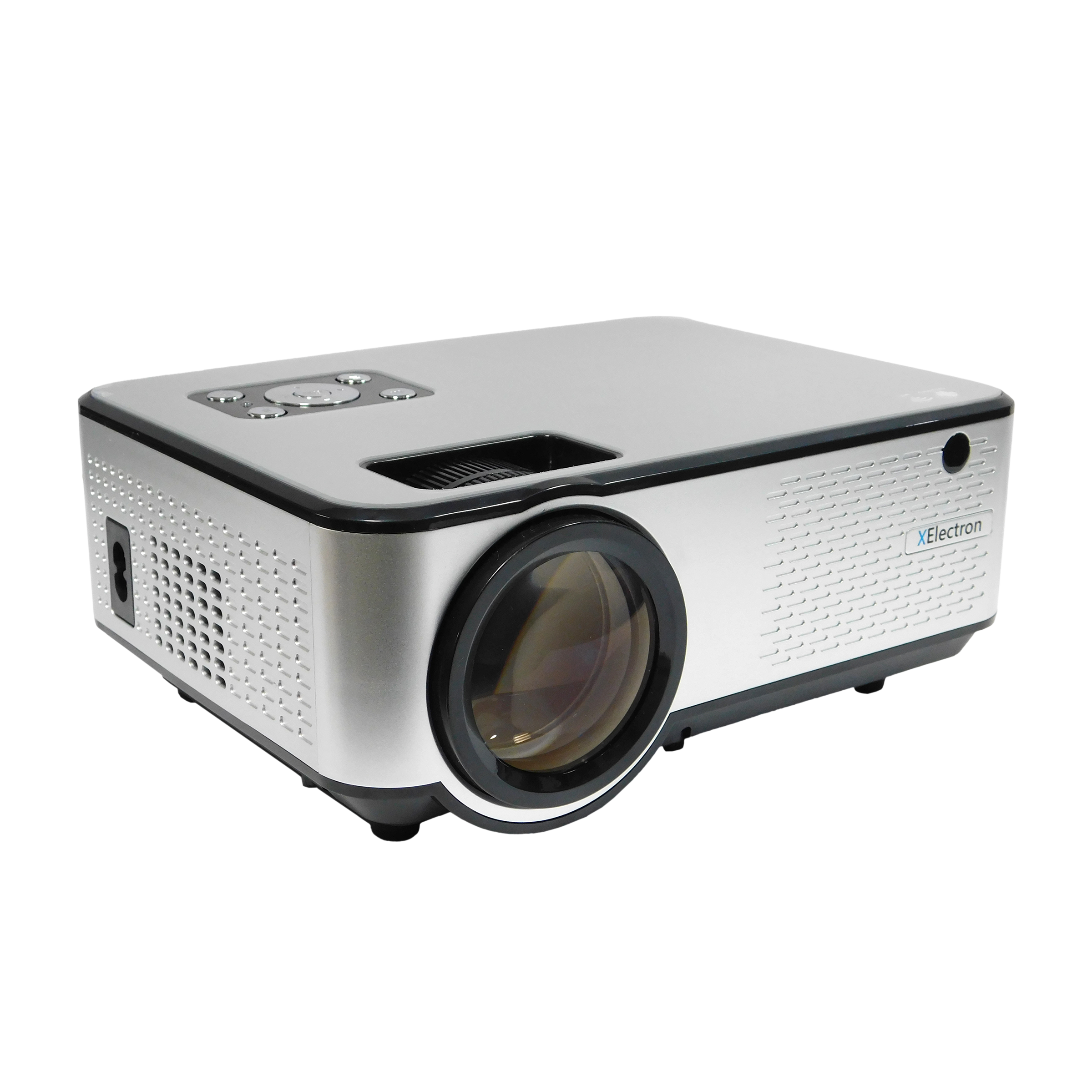 XElectron C9 Android Full HD LED Projector (3800 Lumens, USB + HDMI + AV + VGA Ports, Bluetooth Connectivity, White)_5
