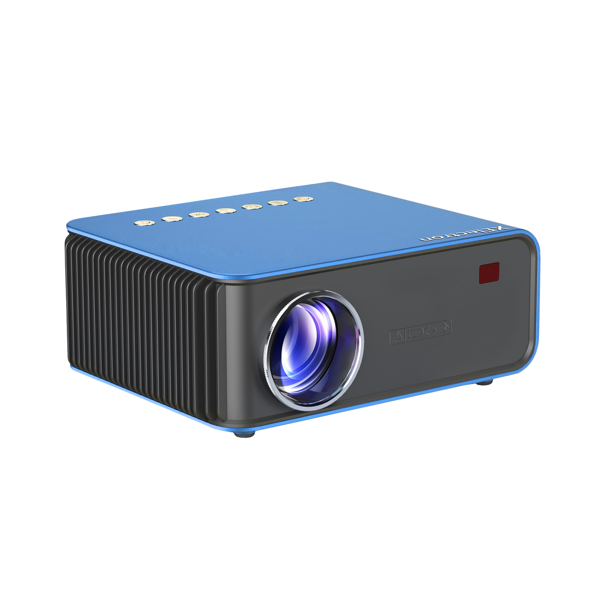XElectron S2 Miracast Full HD LED Projector With Remote (8400 Lumens, Wi-Fi, Blue)_1
