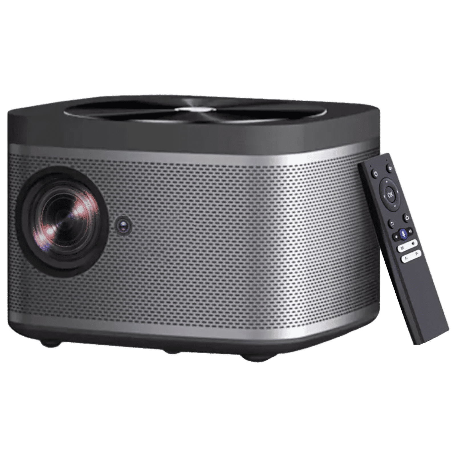 XElectron iProjector 1 Full HD LED Projector (7500 Lumens, Bluetooth, USB, HDMI, Built-in Chromecast, Grey)_1