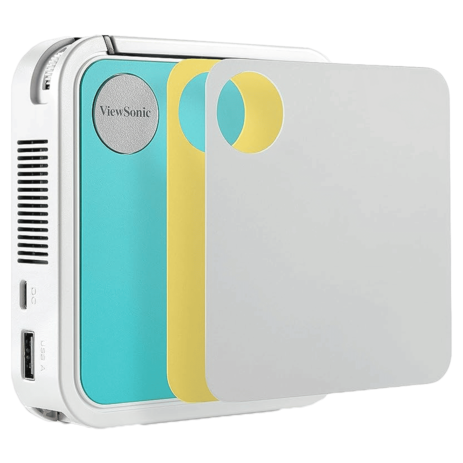 ViewSonic M1 Mini Plus Full HD LED Projector With Remote (120 Lumens, Wi-Fi, White)_3