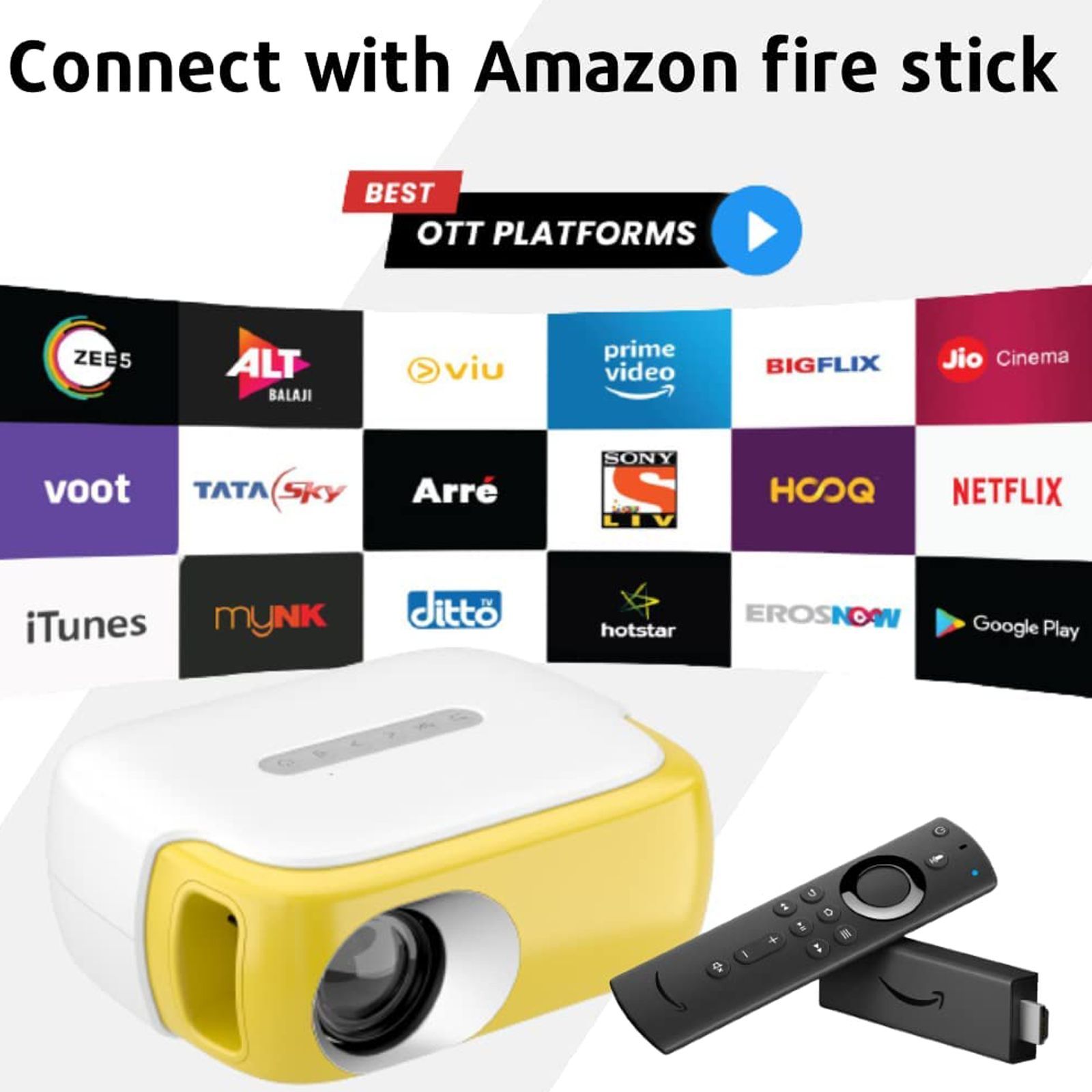 Miracle Digital Star HD 1280 LCD Projector With Remote (1200 Lumens, USB, White) Miracle Digital Star HD 1280 LCD Projector With Remote (1200 Lumens, USB, White)_6