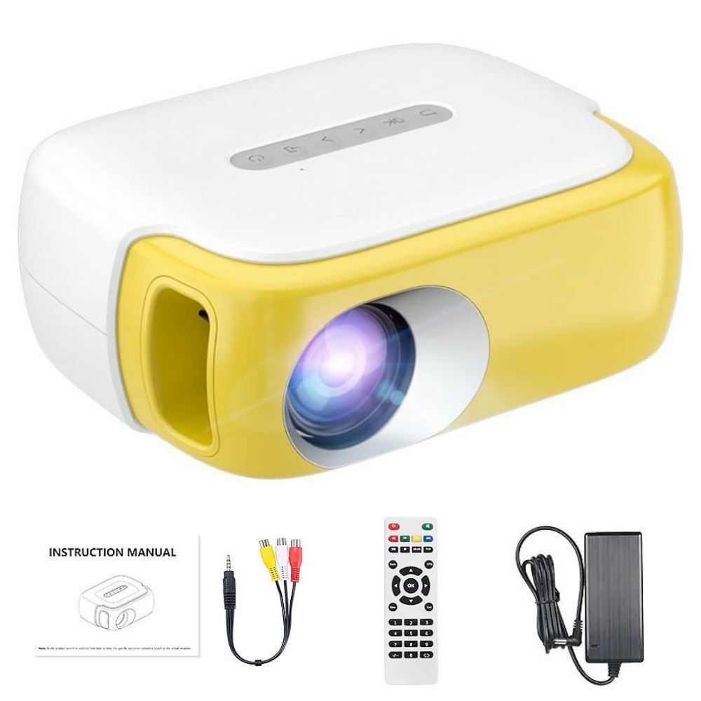 Miracle Digital Star HD 1280 LCD Projector With Remote (1200 Lumens, USB, White) Miracle Digital Star HD 1280 LCD Projector With Remote (1200 Lumens, USB, White)_7