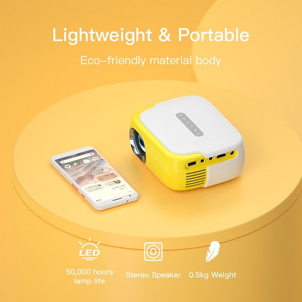 Miracle Digital Star HD 1280 LCD Projector With Remote (1200 Lumens, USB, White) Miracle Digital Star HD 1280 LCD Projector With Remote (1200 Lumens, USB, White)_8