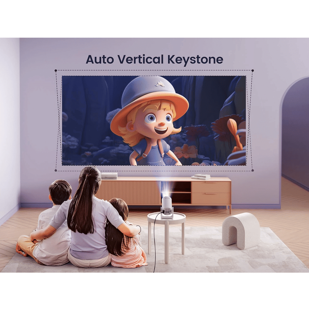 Buy PORTRONICS Beem 440 HD Android 11 LED Smart Projector with Remote ...