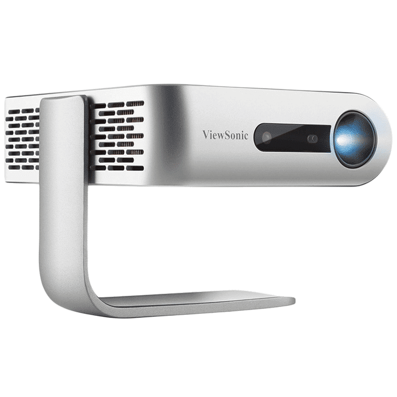 ViewSonic M1 Full HD LED Projector With Remote (250 Lumens, USB, Silver)_3