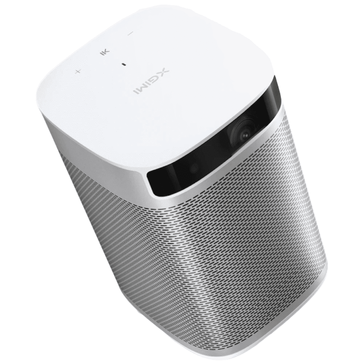 XGIMI MoGo Pro 1080p Smart Projector (DLP, 300 ANSI Lumens, Android TV 9.0 + Harman/Kardon Speakers, 30,000 Hours Lamp Life - Portable Projector with Google Assistant, White and Aluminium)_5