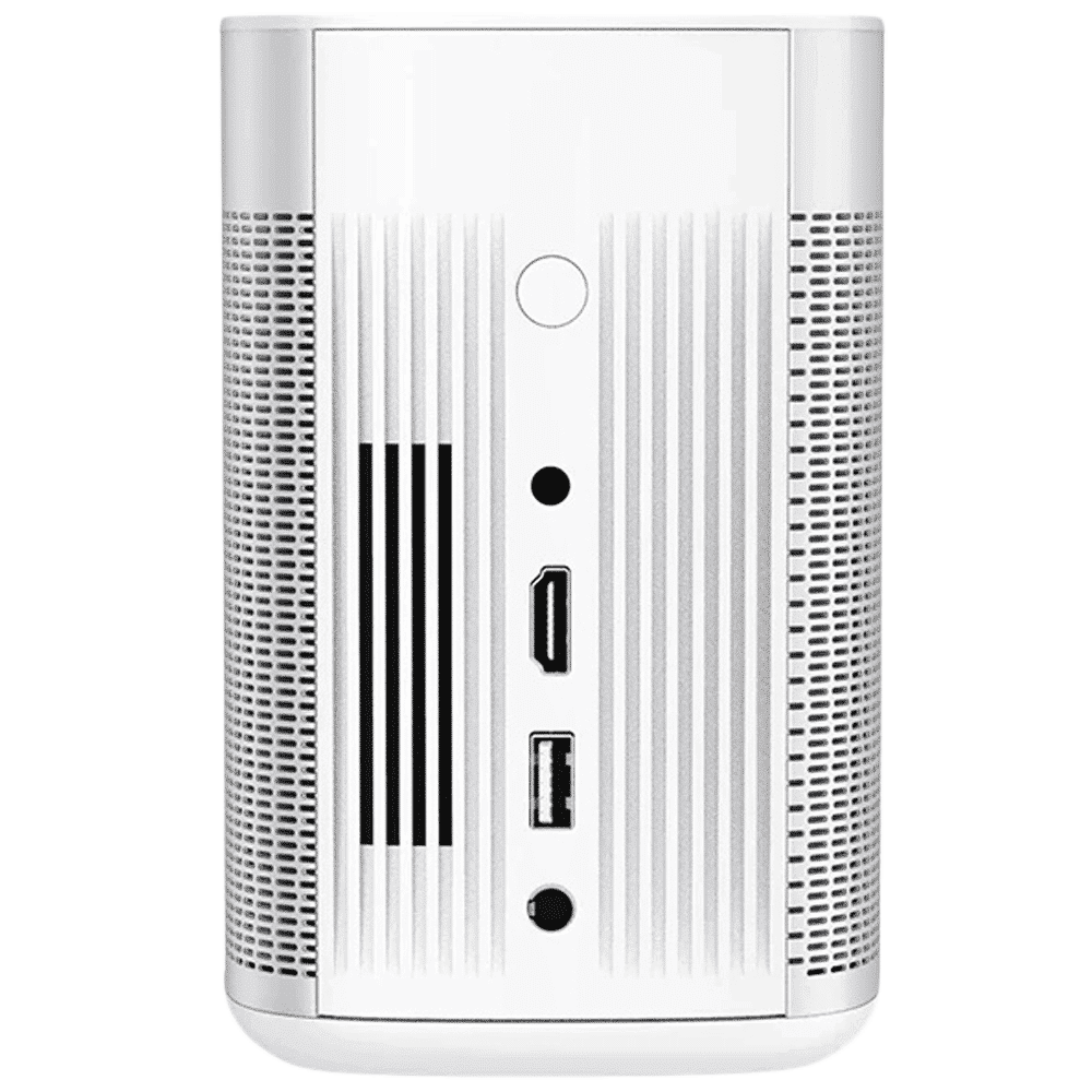 XGIMI MoGo Full HD Smart Projector (DLP, 210 ANSI Lumens, HDMI + USB + Android TV 9.0 + Bluetooth + Wi-Fi, Portable Projector with Google Assistant, White/Aluminium)_4