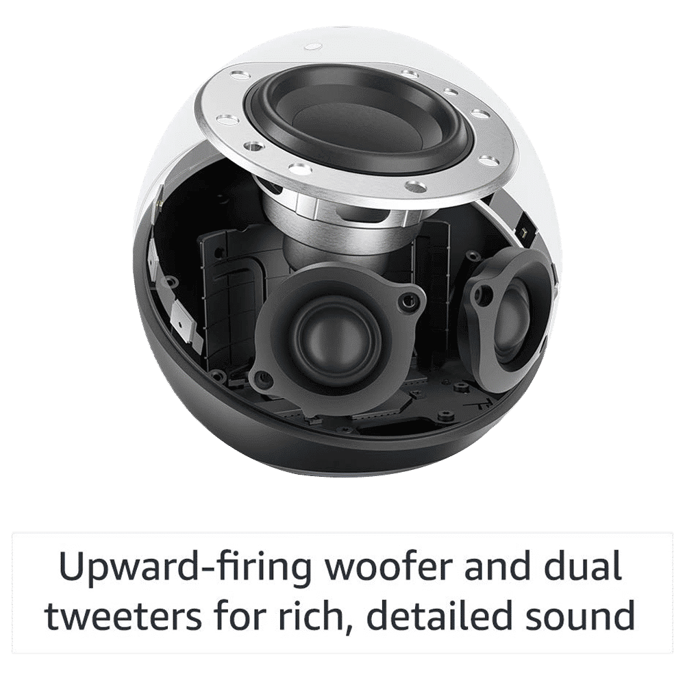 amazon Echo (4th Generation) with Built-in Alexa Smart Wi-Fi Speaker (Premium Dolby Sound, White) amazon Echo (4th Generation) with Built-in Alexa Smart Wi-Fi Speaker (Premium Dolby Sound, White)_3