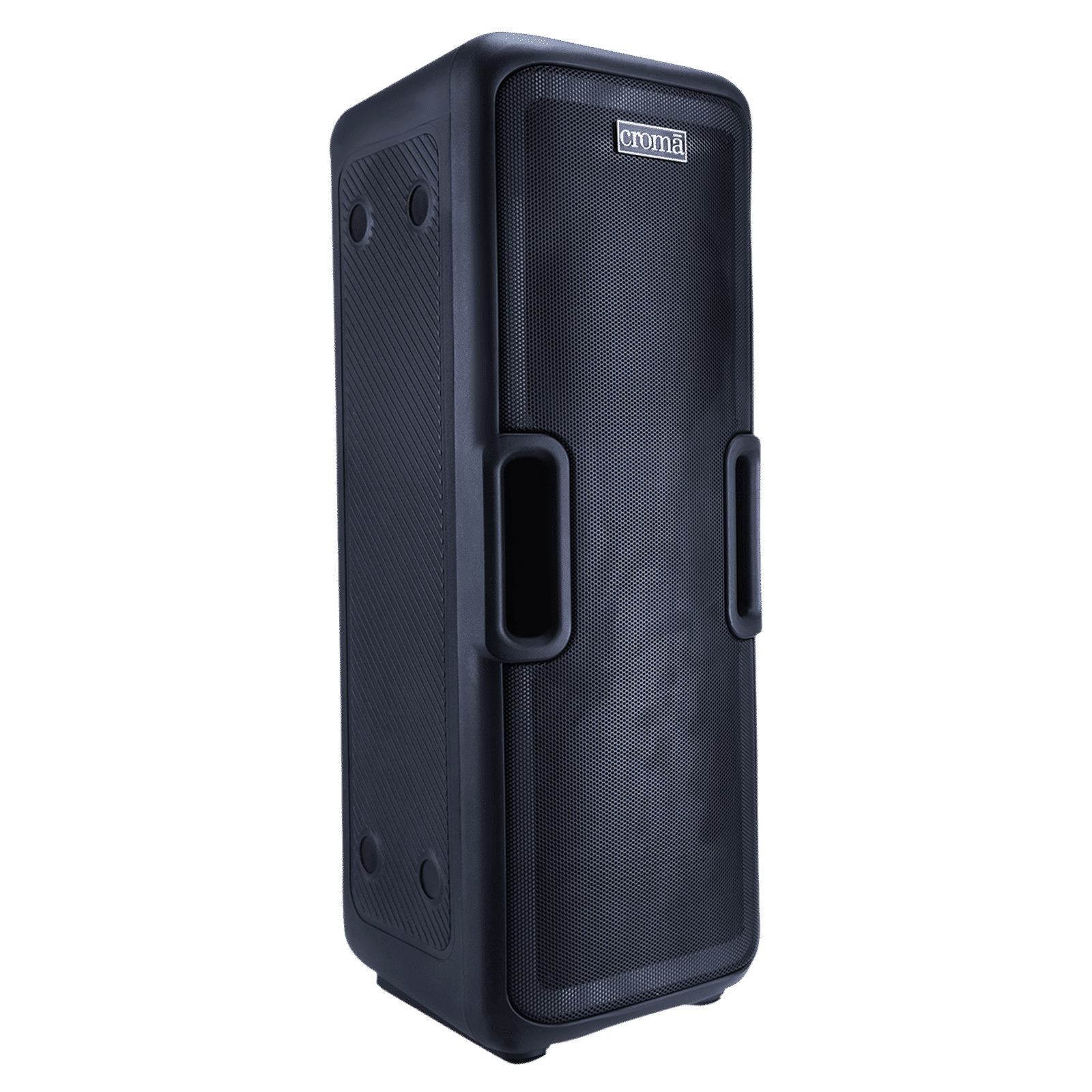 Croma 50W Bluetooth Party Speaker with Mic (Playtime upto 5H, LED Lights, Black)_11