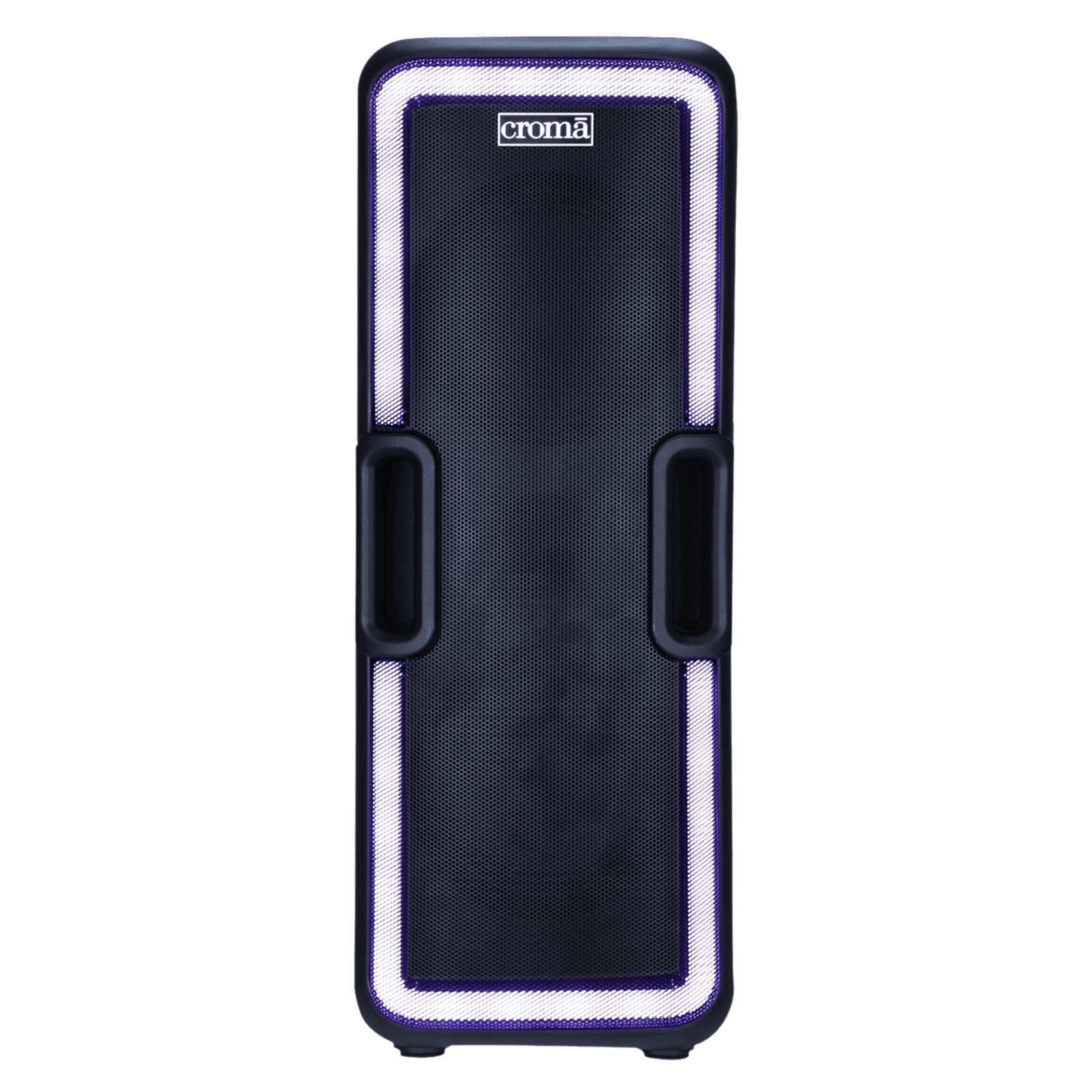 Croma 50W Bluetooth Party Speaker with Mic (Playtime upto 5H, LED Lights, Black)_12