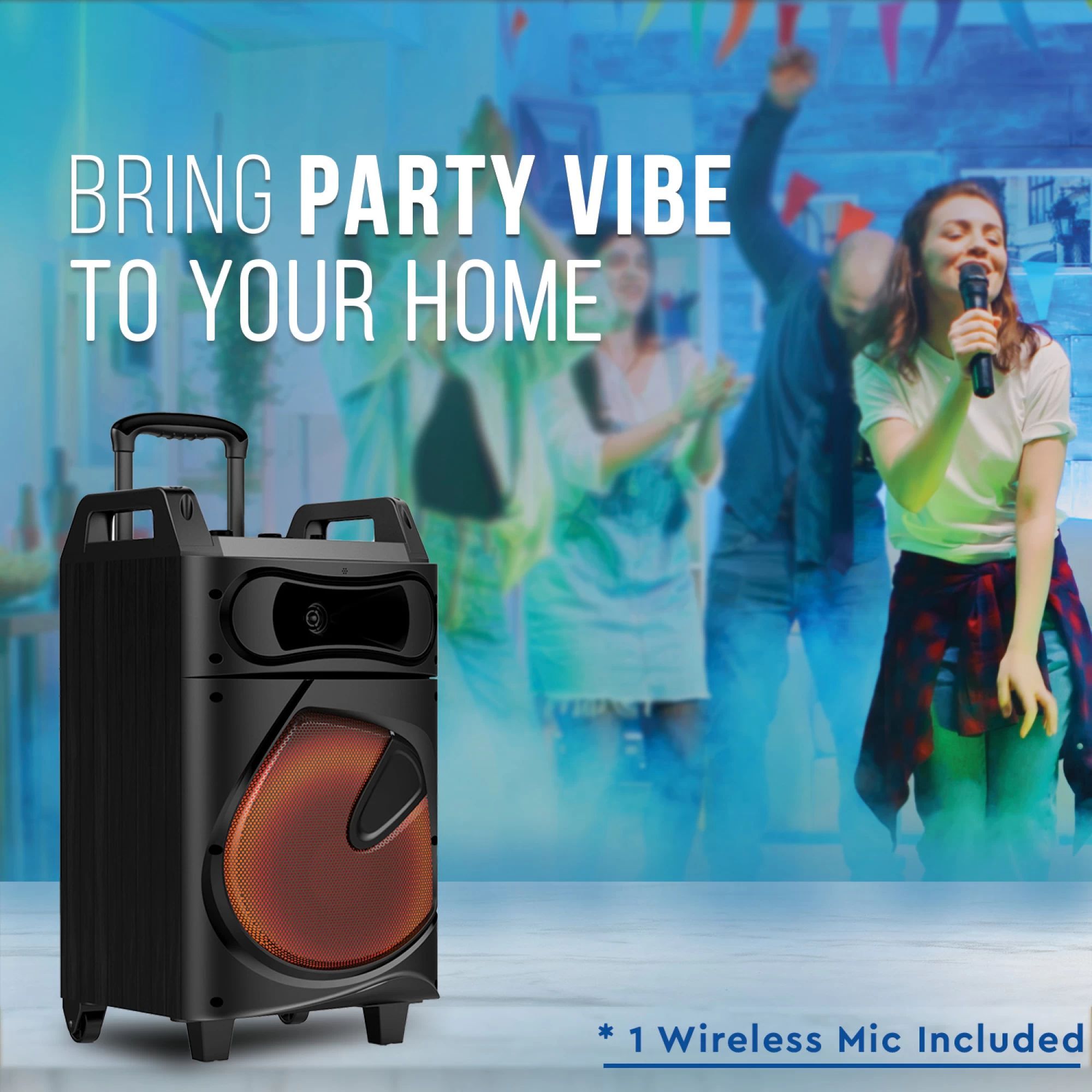 Jack Martin JM_UNPLUGGED 45W Bluetooth Speaker (Hi-Fi Optimum Sound Effect, Stereo Channel, Black) Jack Martin JM_UNPLUGGED 45W Bluetooth Speaker (Hi-Fi Optimum Sound Effect, Stereo Channel, Black)_5