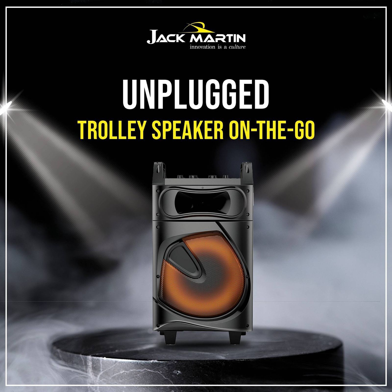 Jack Martin JM_UNPLUGGED 45W Bluetooth Speaker (Hi-Fi Optimum Sound Effect, Stereo Channel, Black) Jack Martin JM_UNPLUGGED 45W Bluetooth Speaker (Hi-Fi Optimum Sound Effect, Stereo Channel, Black)_6