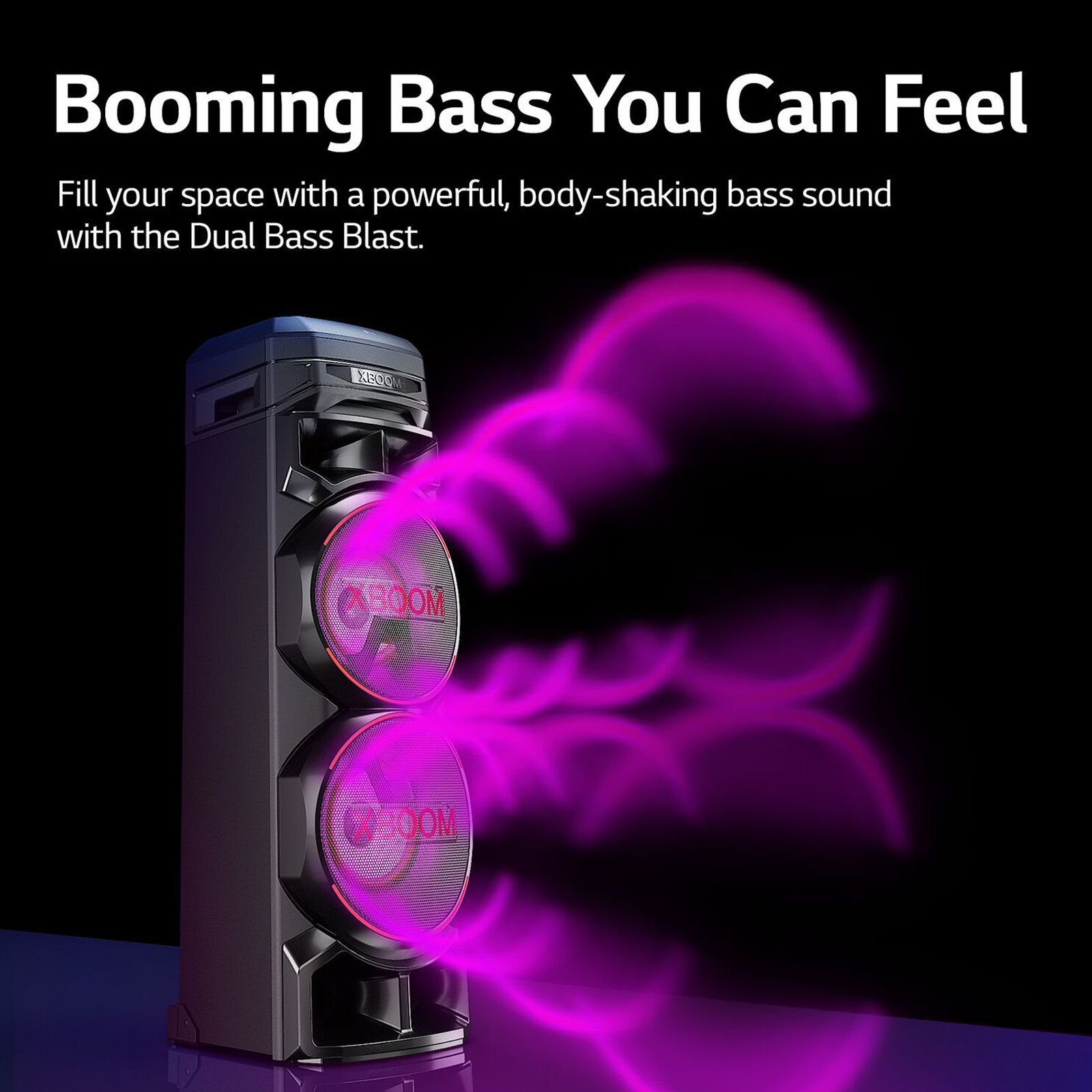 LG XBOOM RNC9 Bluetooth Party Speaker with Mic (Dolby Audio, Black) LG XBOOM RNC9 Bluetooth Party Speaker with Mic (Dolby Audio, Black)_10