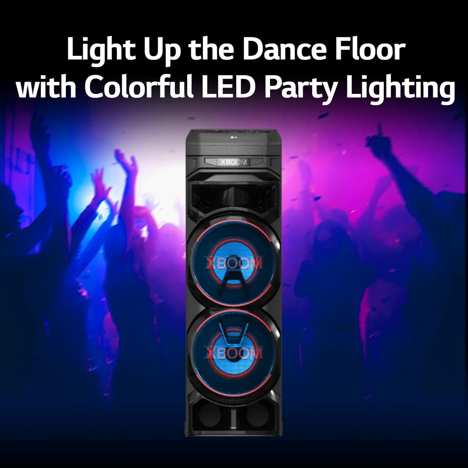 LG XBOOM RNC9 Bluetooth Party Speaker with Mic (Dolby Audio, Black) LG XBOOM RNC9 Bluetooth Party Speaker with Mic (Dolby Audio, Black)_13