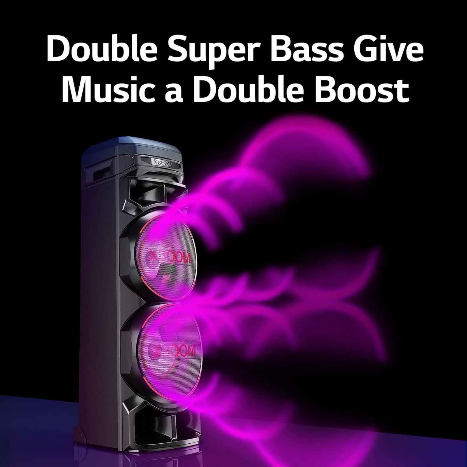 LG XBOOM RNC9 Bluetooth Party Speaker with Mic (Dolby Audio, Black) LG XBOOM RNC9 Bluetooth Party Speaker with Mic (Dolby Audio, Black)_15