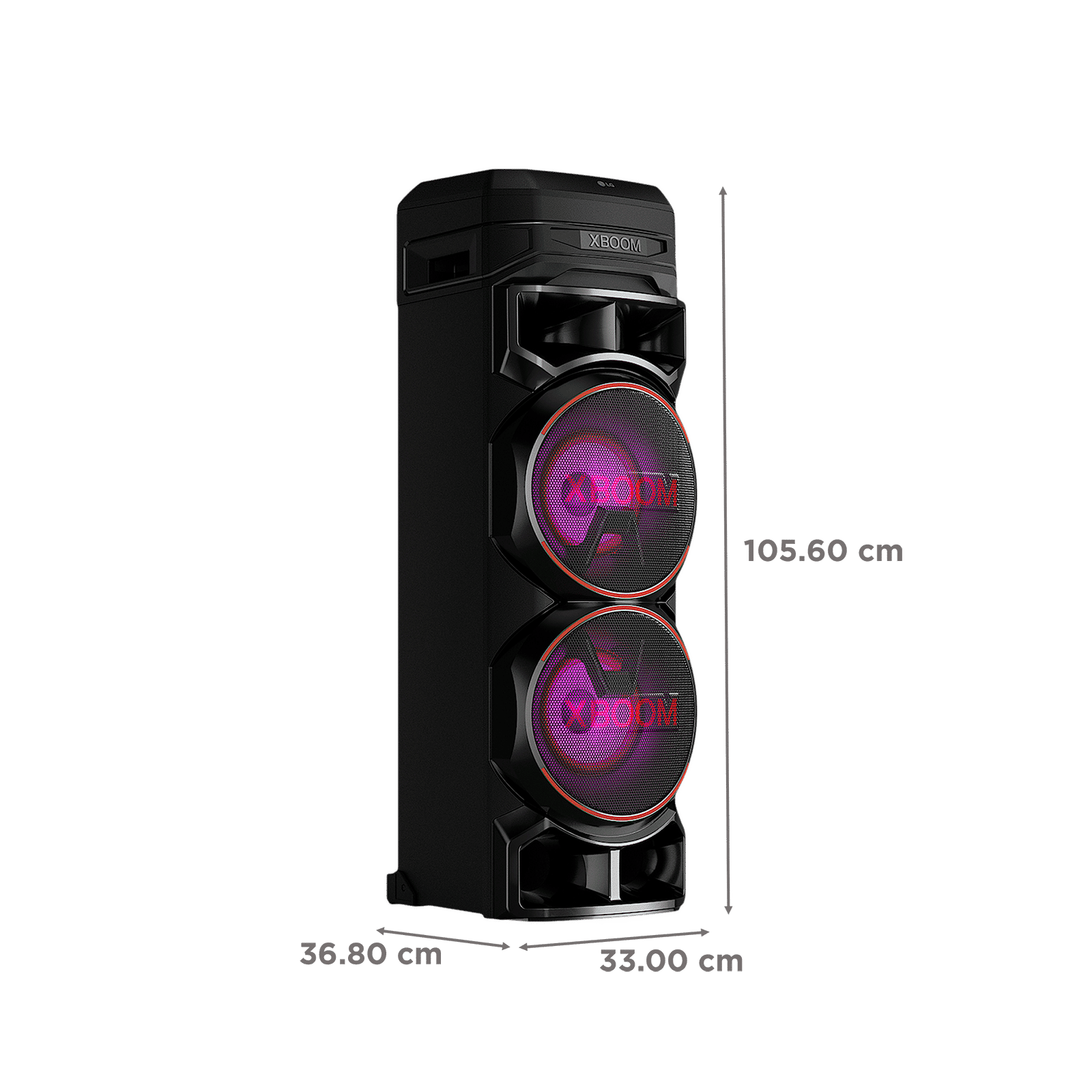 LG XBOOM RNC9 Bluetooth Party Speaker with Mic (Dolby Audio, Black) LG XBOOM RNC9 Bluetooth Party Speaker with Mic (Dolby Audio, Black)_3