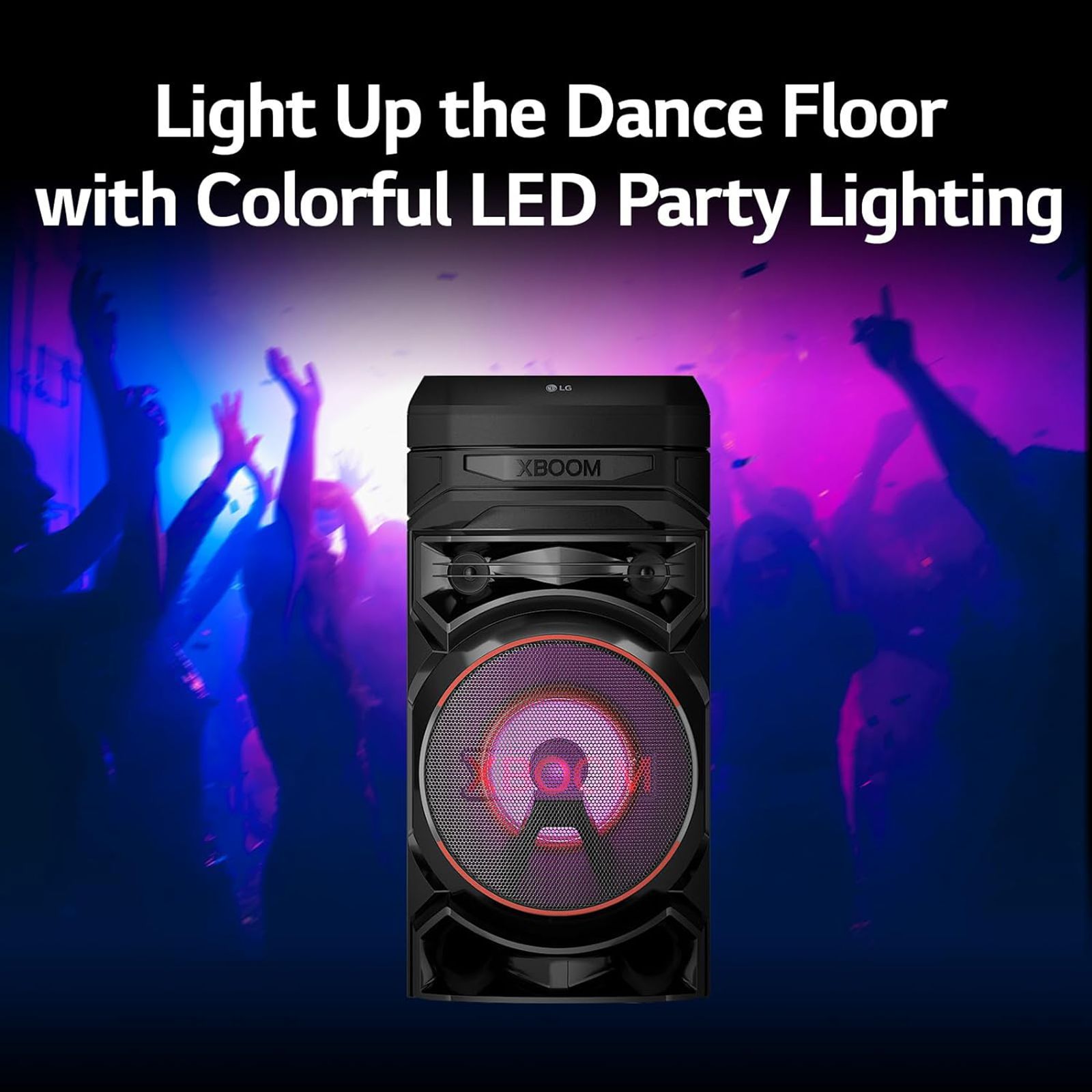 LG XBOOM RNC5 Bluetooth Party Speaker (Karaoke Supported, Black)_12