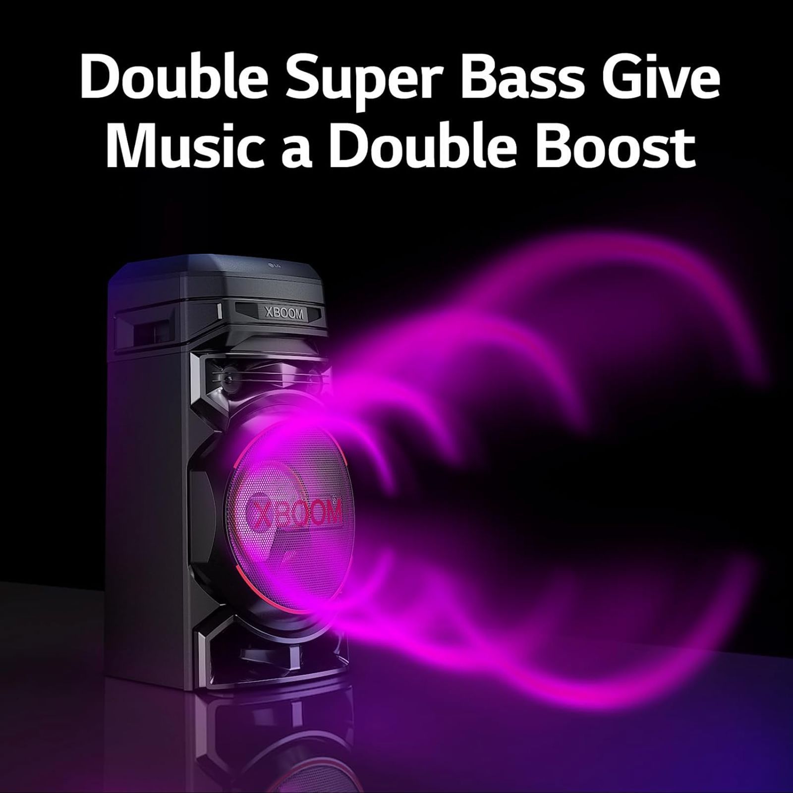 LG XBOOM RNC5 Bluetooth Party Speaker (Karaoke Supported, Black)_15