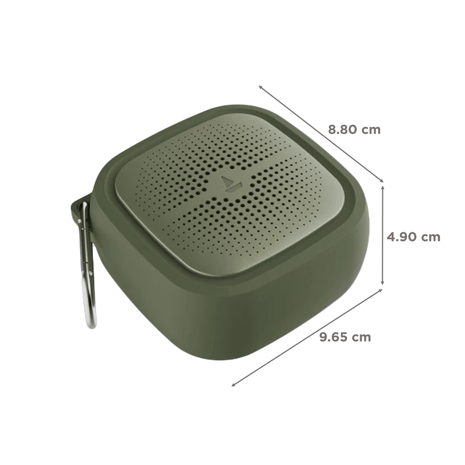 boAt Stone 200 Pro 8W Portable Bluetooth Speaker (IPX6 Water Resistant, Inner Magnet Driver, Mono Channel, Combat Green) boAt Stone 200 Pro 8W Portable Bluetooth Speaker (IPX6 Water Resistant, Inner Magnet Driver, Mono Channel, Combat Green)_3