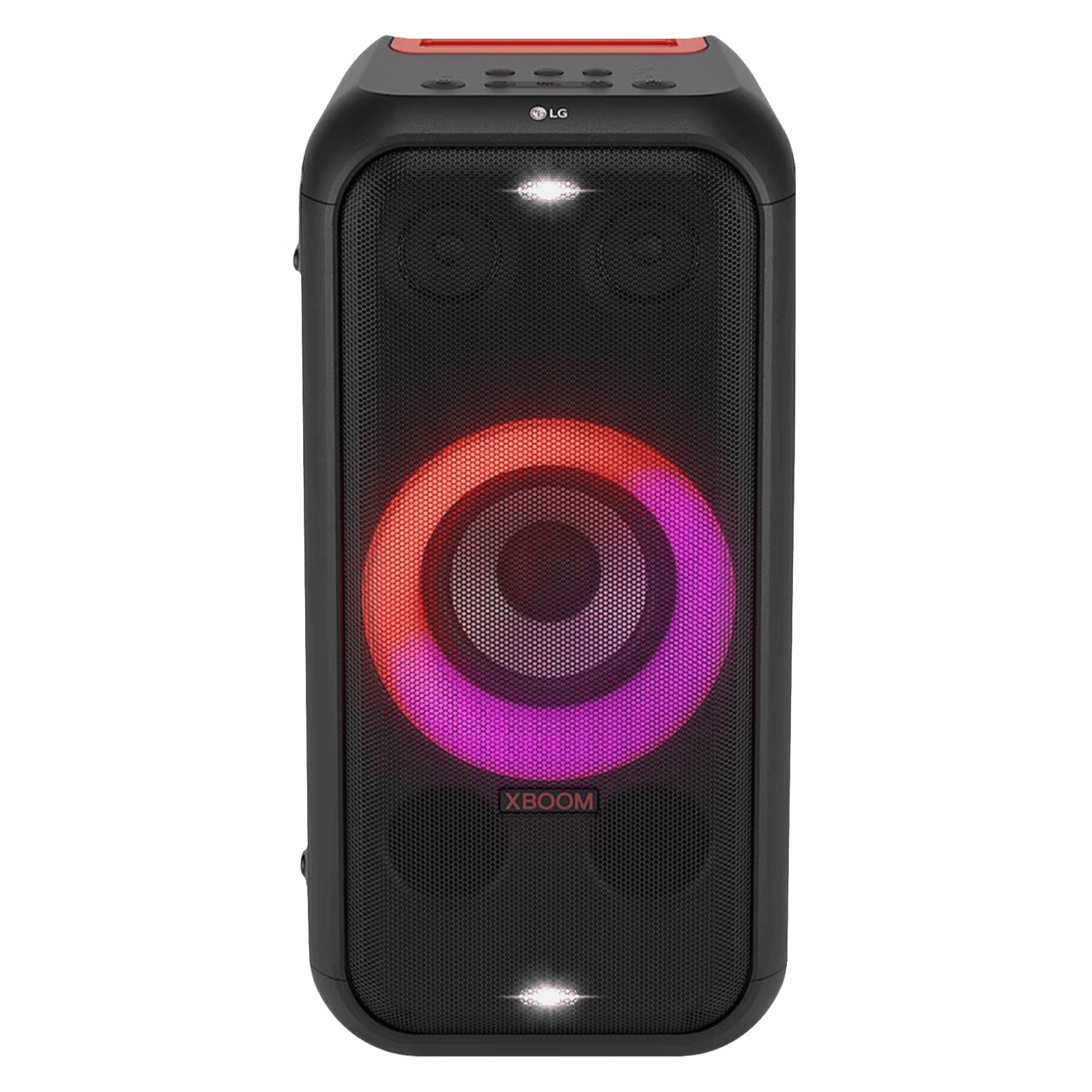 LG XBOOM XL5S 200W Bluetooth Party Speaker (Multi Color Ring Lighting & Double Strobe Lighting, 2.1 Channel, Black) LG XBOOM XL5S 200W Bluetooth Party Speaker (Multi Color Ring Lighting & Double Strobe Lighting, 2.1 Channel, Black)_1